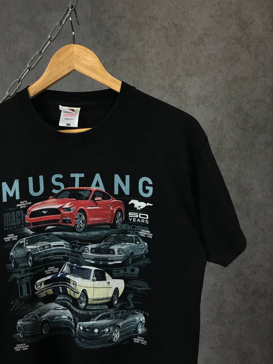 Ford × Vintage Ford Mustang vintage racing other tee Size US L / EU 52-54 / 3 - 2 Thumbnail