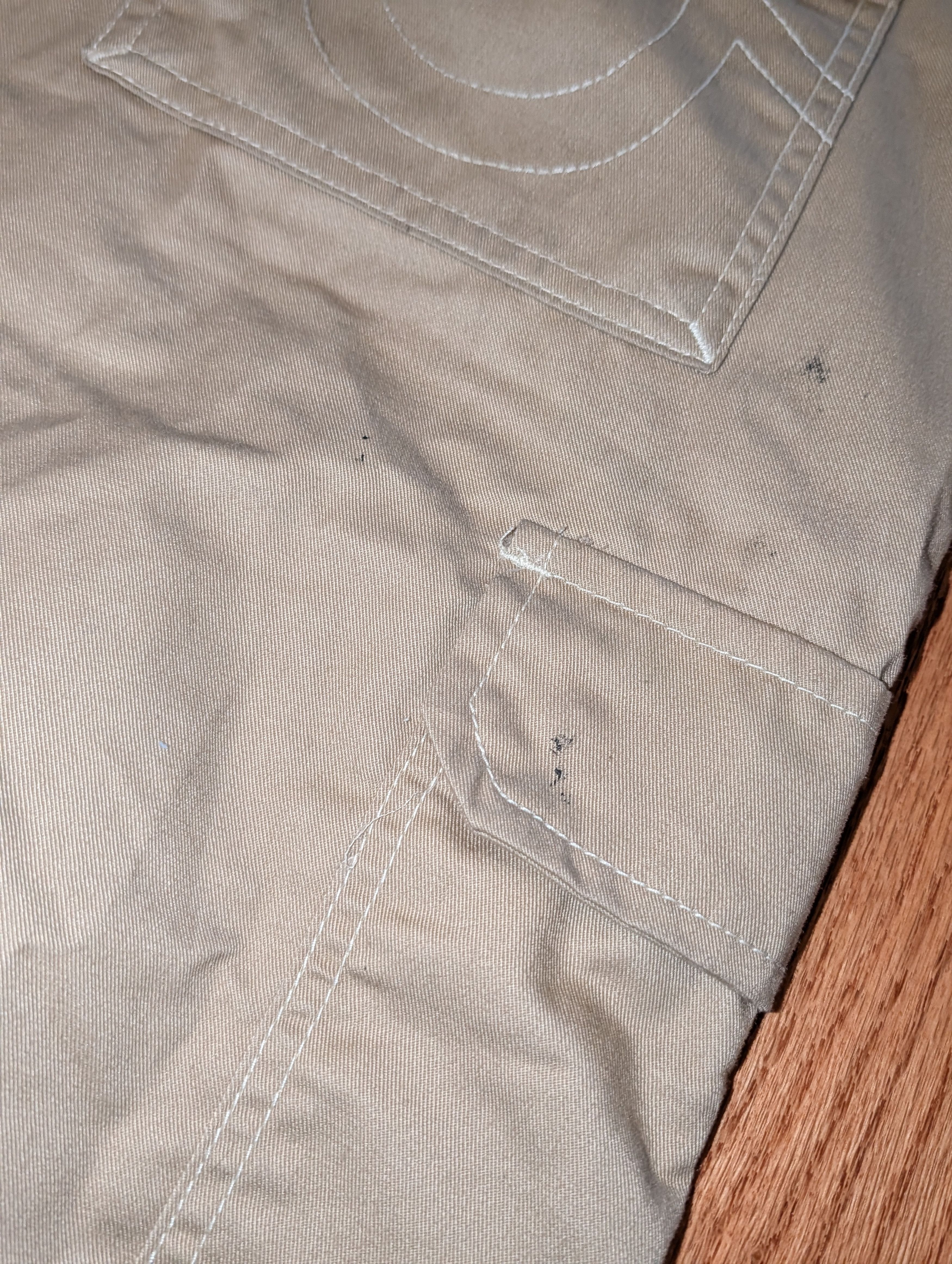 True Religion True Religion Pants Mens 34 108335 Men's Travertine Jean Size US 38 / EU 54 - 3 Thumbnail