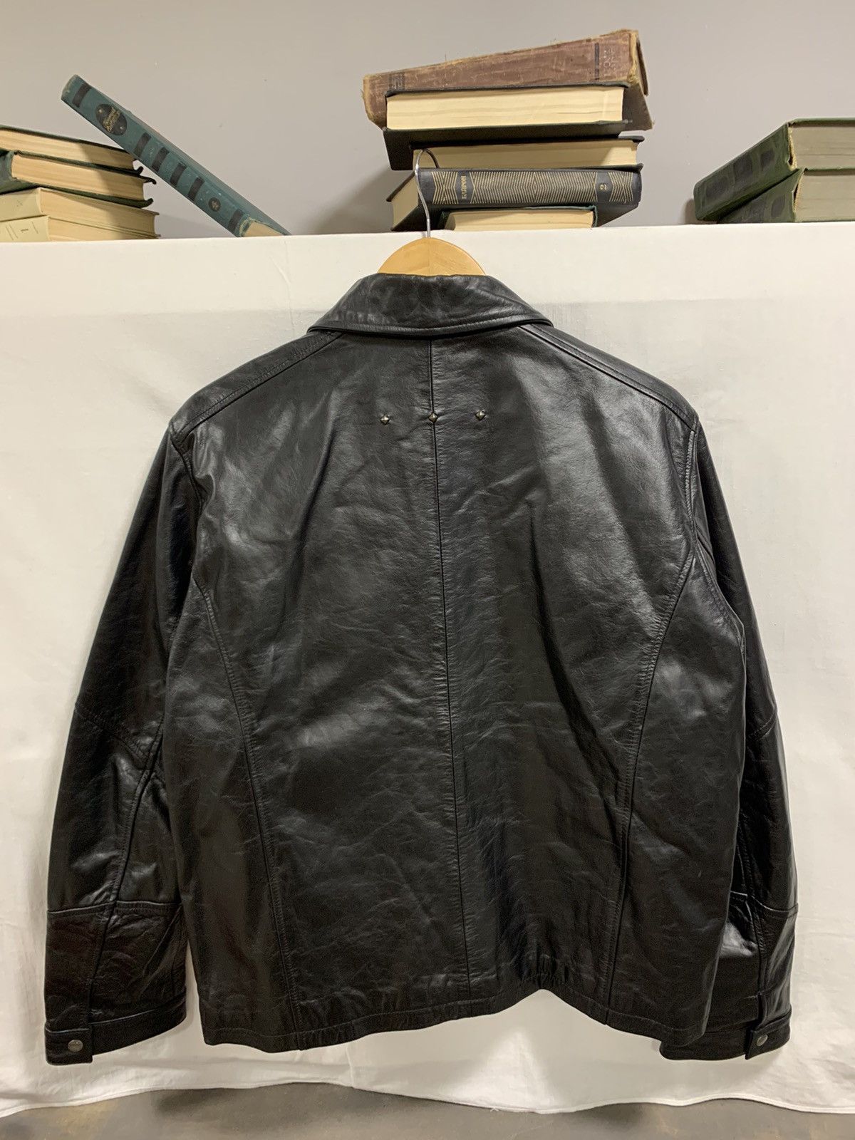 Vintage leather jackets RG512 Size US XL / EU 56 / 4 - 2 Thumbnail
