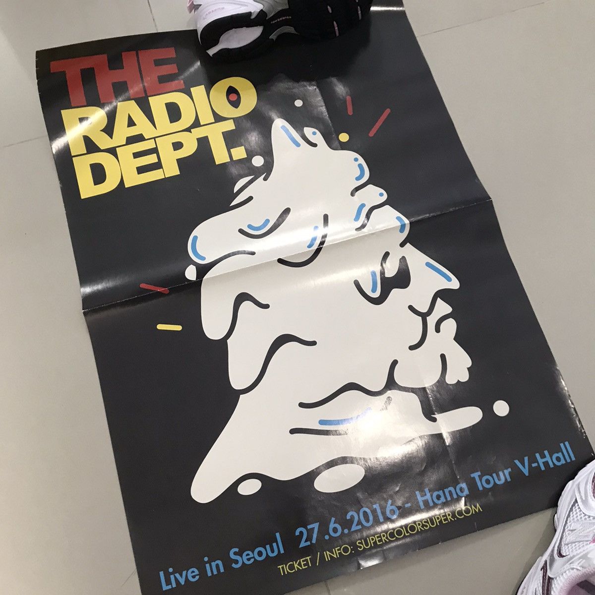 Hysteric Glamour Vintage The Radio Dept Live in Seoul 2016 hana tour Poster Size ONE SIZE - 4 Thumbnail