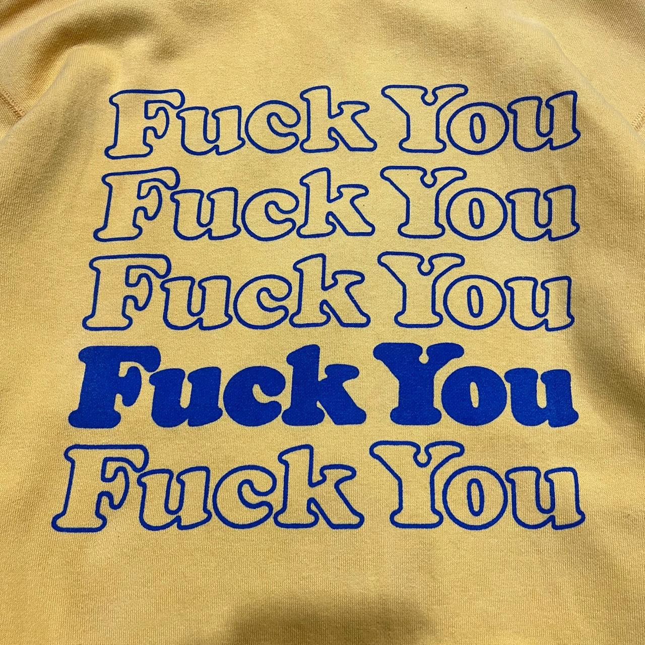 Hysteric Glamour 1990s Vintage Hysteric Glamour Fuck You Zip Hoodie Japan Size US S / EU 44-46 / 1 - 3 Thumbnail