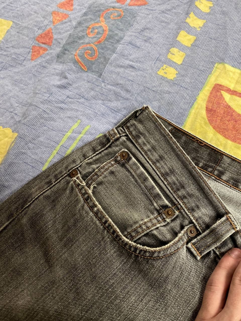 Levi's Levi's Jeans 501 Faded Denim Size US 32 / EU 48 - 17 Thumbnail