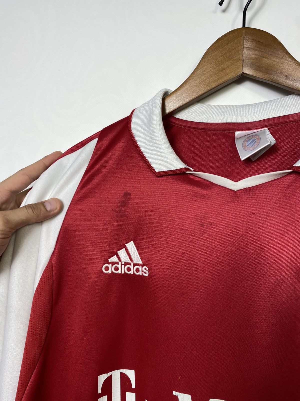 Adidas × Vintage Vintage Bayern Munich 2003/04 Football Jersey T-shirt Size US XXL / EU 58 / 5 - 3 Thumbnail