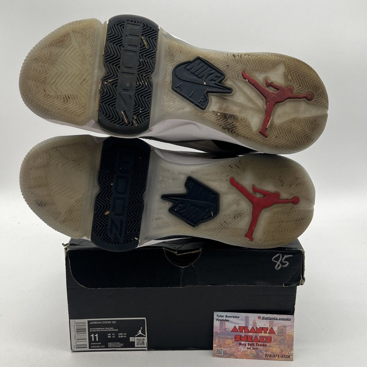 Nike Jordan Zoom 02 Olympics Size US 11 / EU 44 - 8 Thumbnail