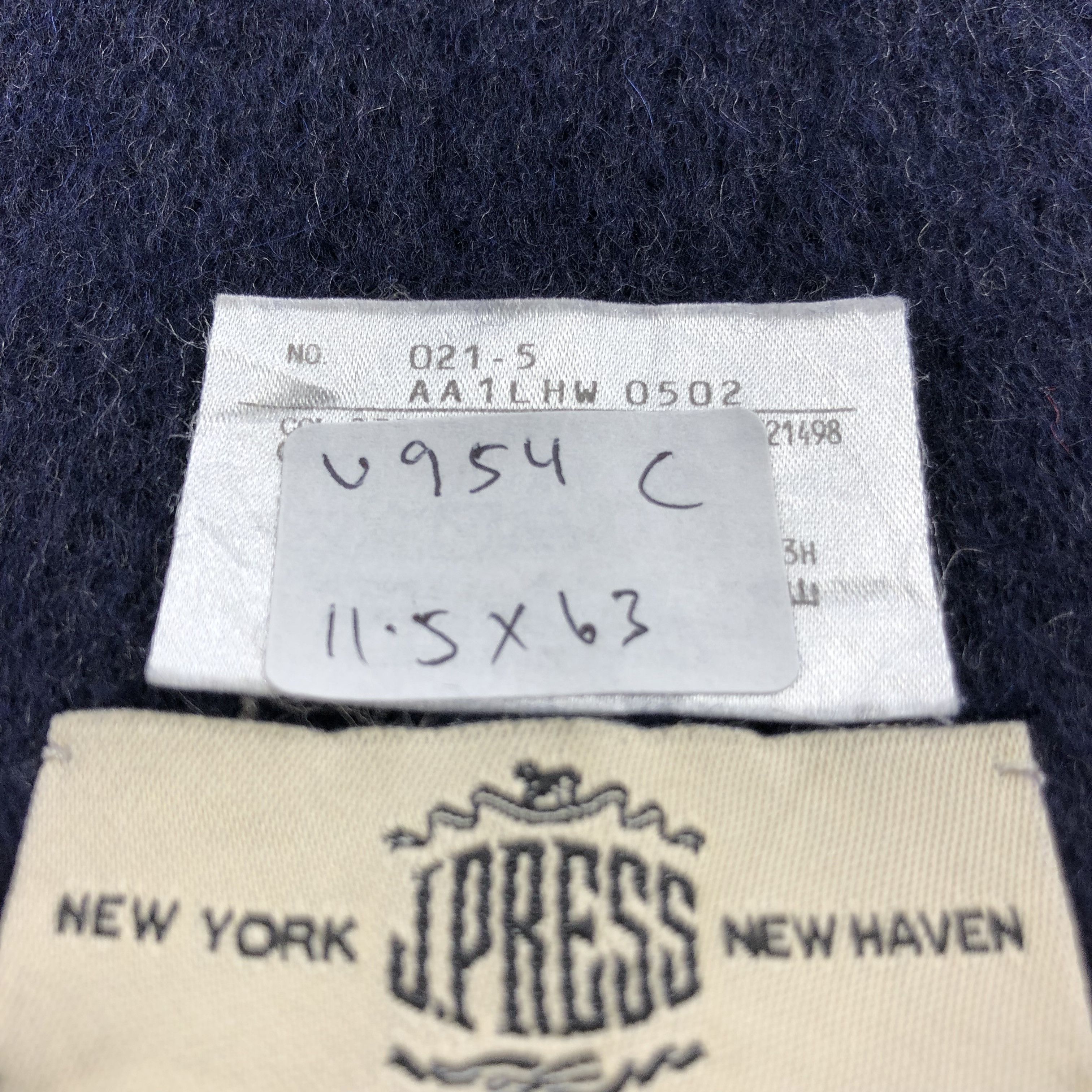 J. Press J. Press Cashmere Scarf Muffler V954 Size ONE SIZE - 6 Thumbnail