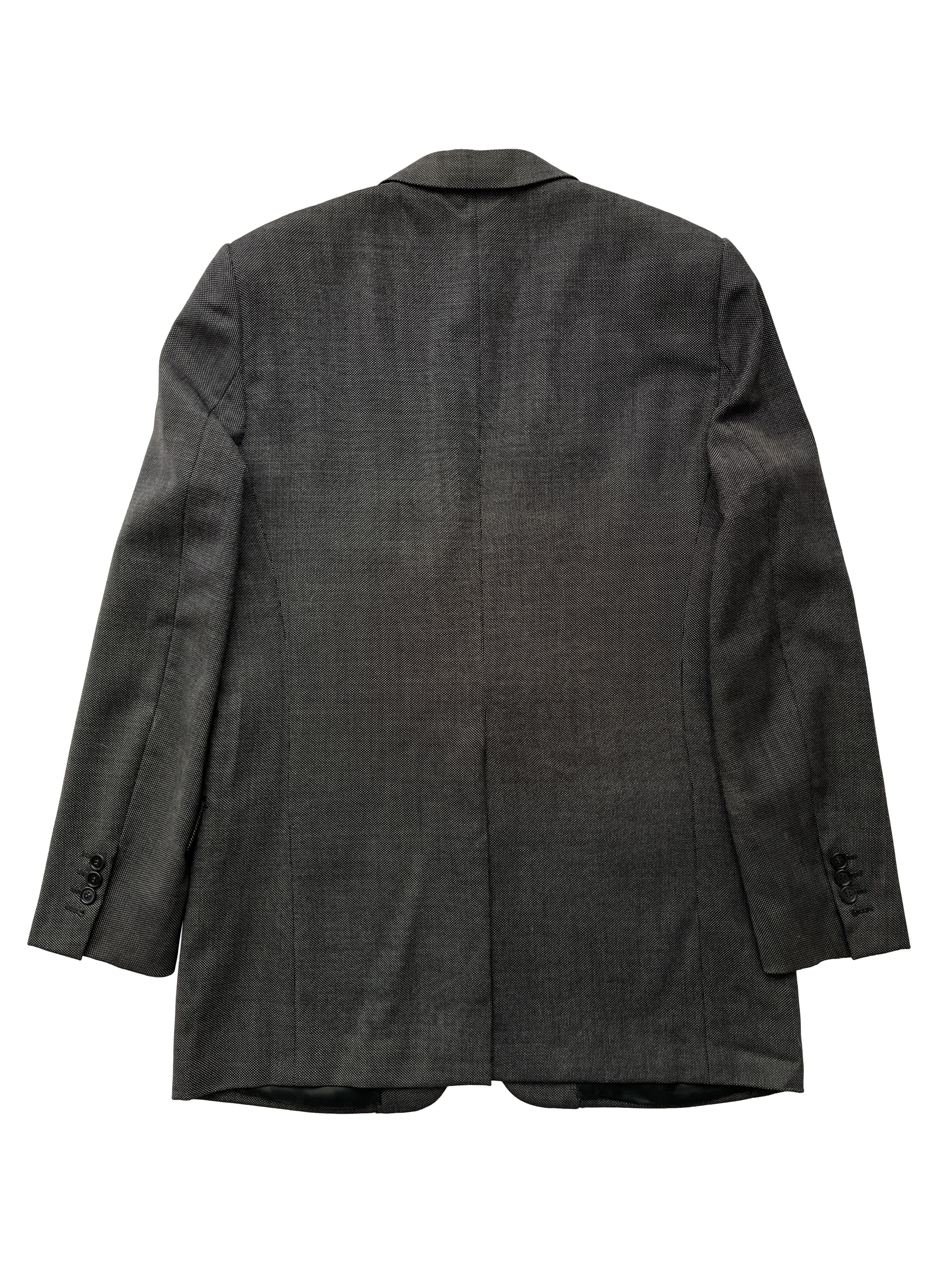 Dior × Hedi Slimane ⚡️QUICK SALE⚡️2007 Dior Hedi Slimane Dark Gray Blazer Jacket Size US L / EU 52-54 / 3 - 2 Thumbnail