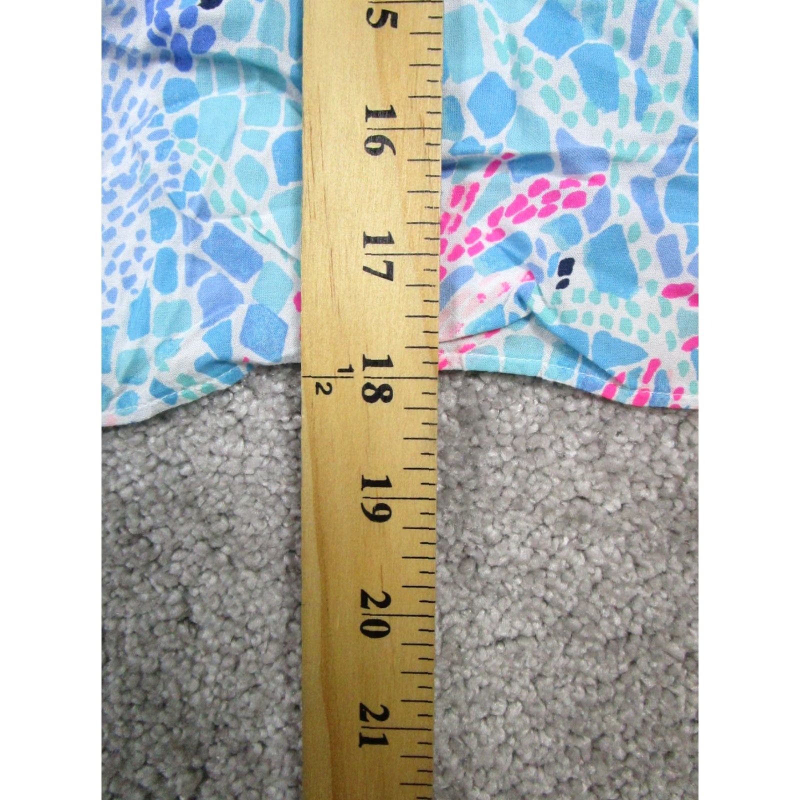 Lilly Pulitzer Lilly Pulitzer Shirt Womens Small Blue White Blouse Size S / US 4 / IT 40 - 8 Thumbnail