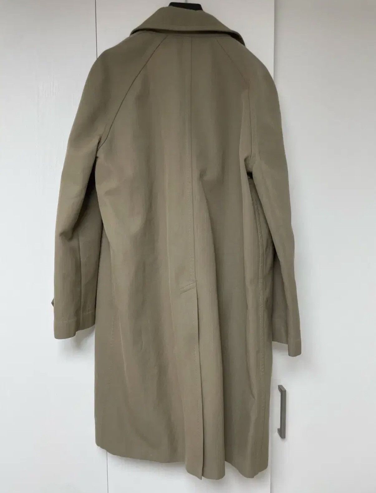 Celine Celine 20FW check lining mac coat sz50 Size US M / EU 48-50 / 2 - 2 Thumbnail