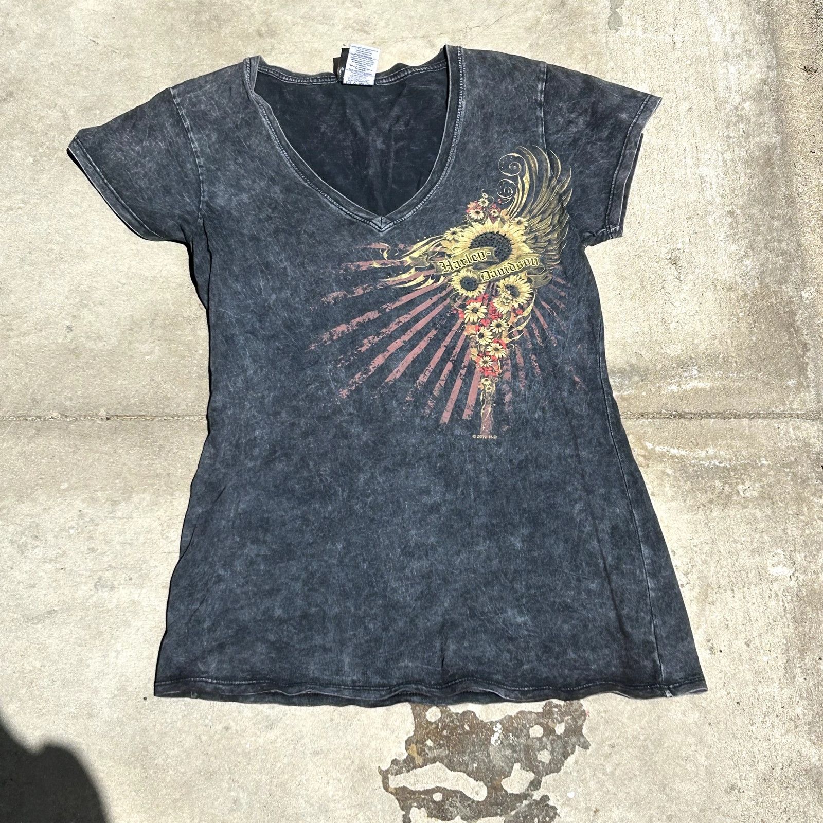 Harley Davidson Y2K Femme Harley Davidson T-Shirt Medium Size M / US 6-8 / IT 42-44 - 1 Thumbnail