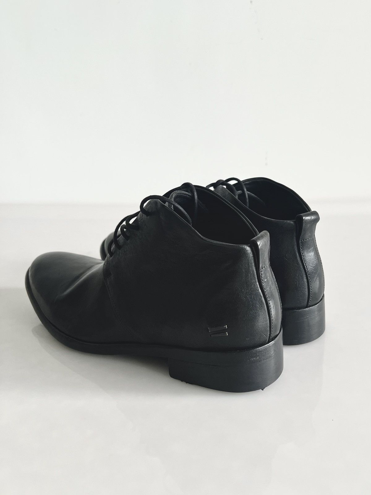 The Last Conspiracy THE LAST CONSPIRACY - GAGE ​​mid-calf leather derby boots Size US 7.5 / EU 40-41 - 6 Thumbnail
