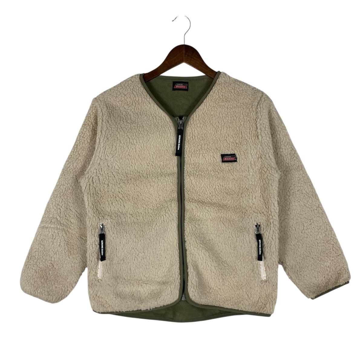 Dickies Vintage Dickies Genuine Fleece Sherpa Jacket Outdoor Jacket Size US S / EU 44-46 / 1 - 1 Thumbnail