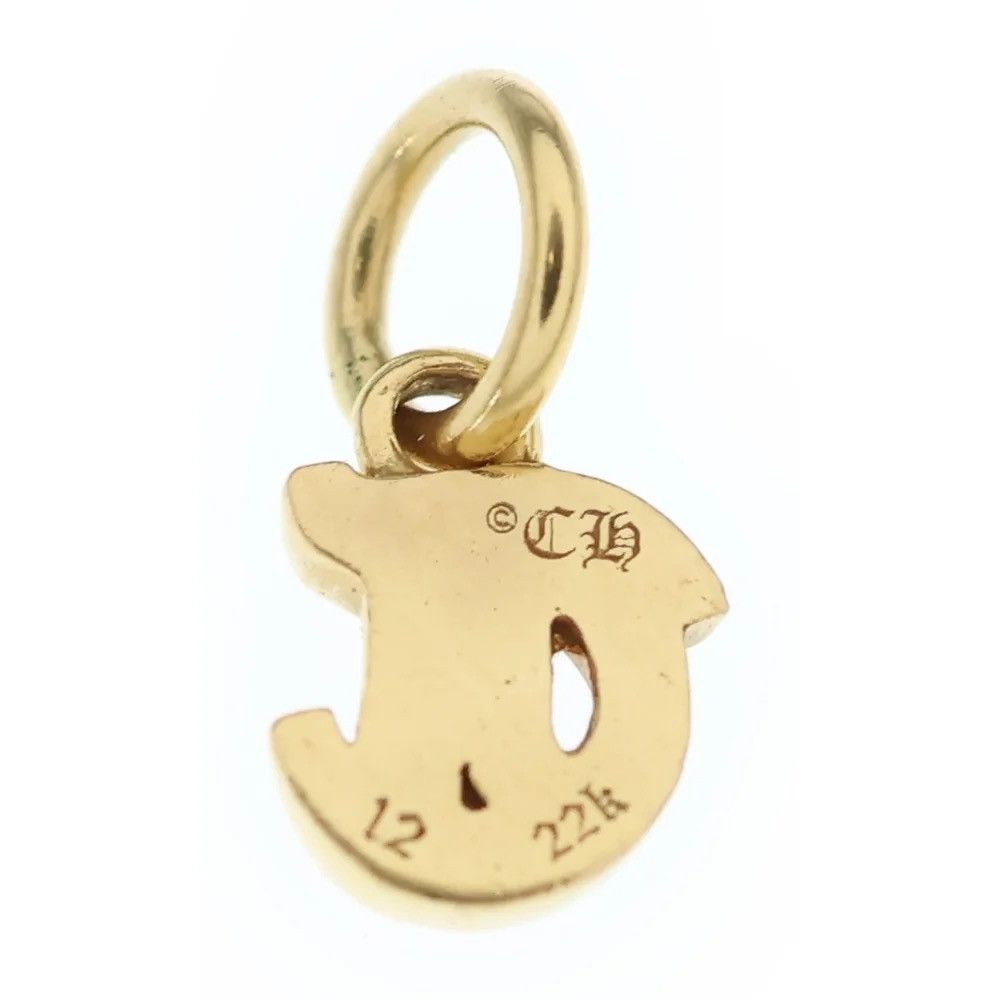 Chrome Hearts Chrome Hearts 22K Gold Alphabet C Stack Charm Size ONE SIZE - 2 Thumbnail