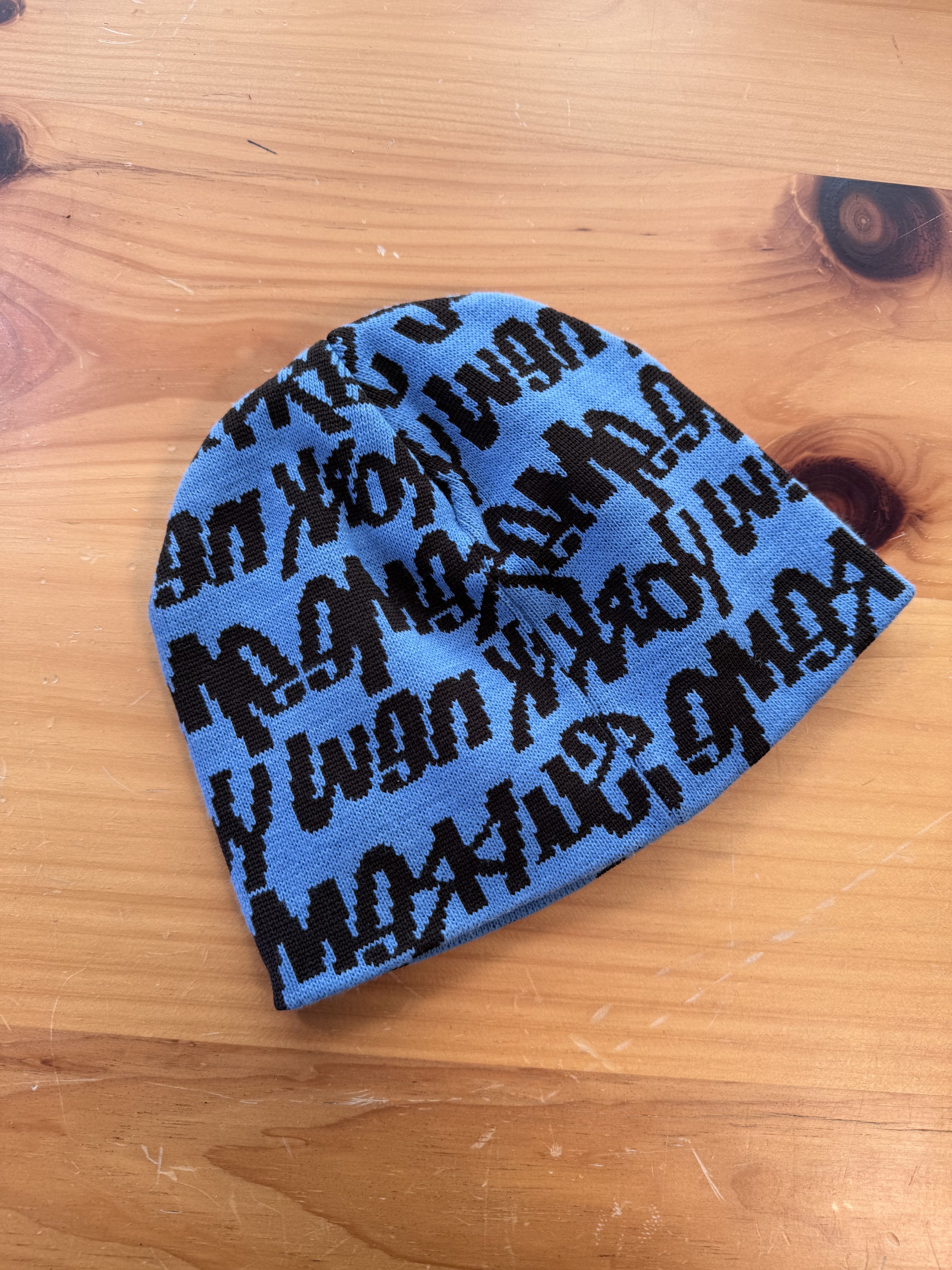 Supreme Supreme OG 2001 'LV' Script Logo Knit Beanie Graffiti Size ONE SIZE - 6 Thumbnail