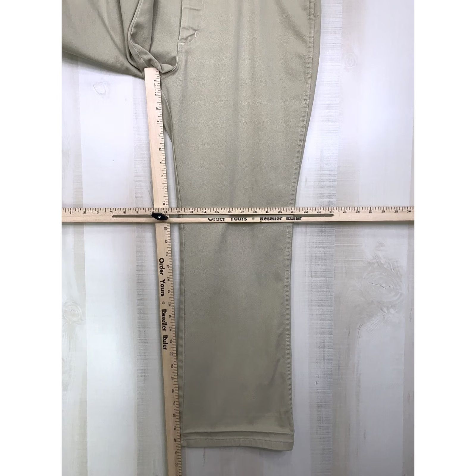 Wrangler VINTAGE Wrangler Tan Canvas Straight Flare Leg Mens Pants 38-11632 Size US 38 / EU 54 - 3 Thumbnail