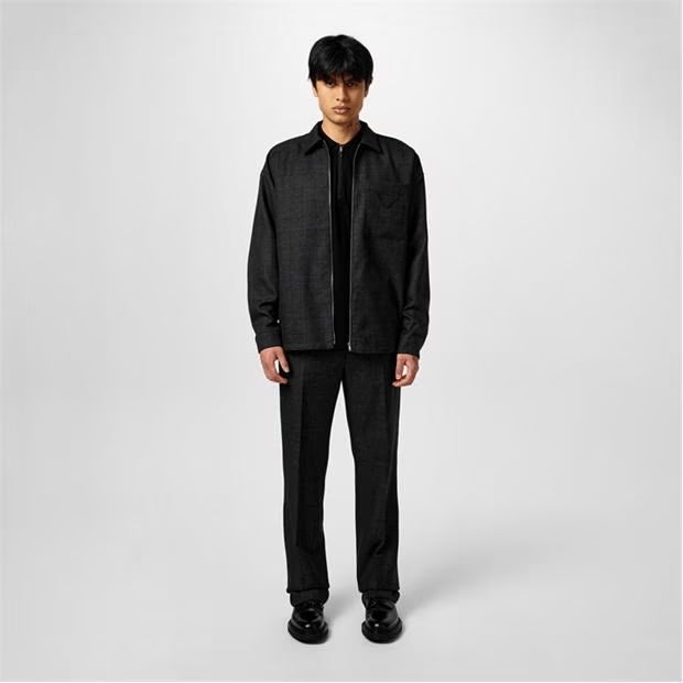 Prada Check Trousers Size 44S - 4 Thumbnail