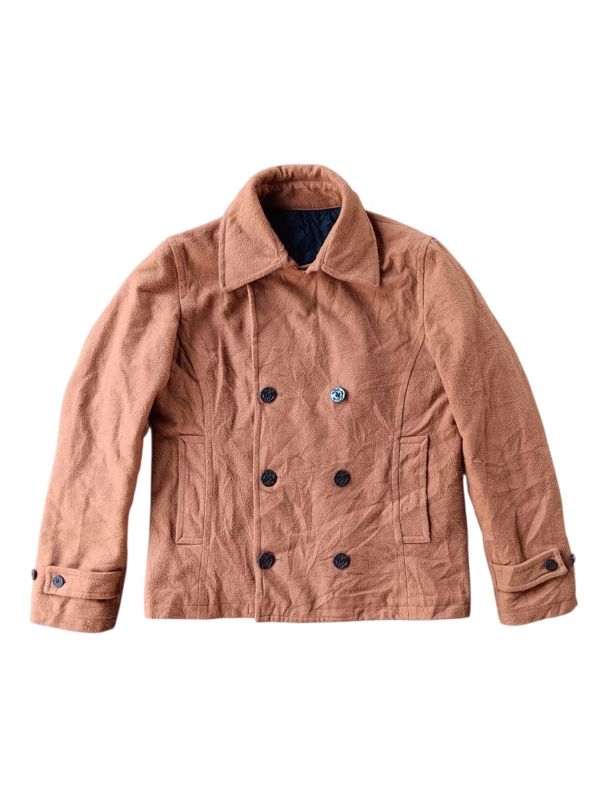 Tete Homme Tete Homme wool peacoat vintage jacket Size US M / EU 48-50 / 2 - 1 Thumbnail