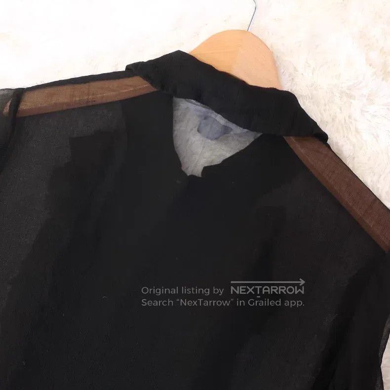 Comme des Garcons Comme Des Garcons Transparent shirt dress Size M / US 6-8 / IT 42-44 - 8 Thumbnail