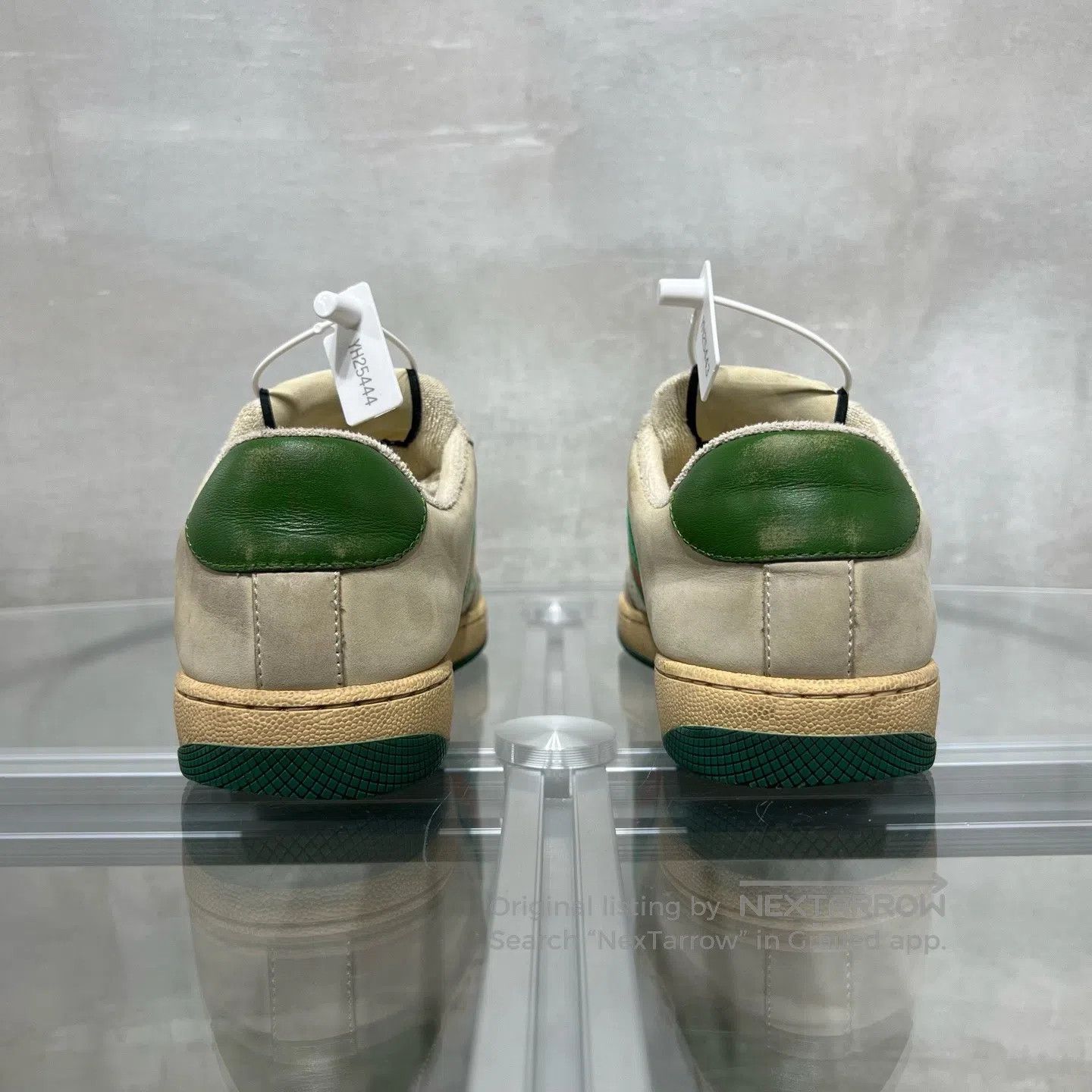 Gucci Guicci Dirty shoes Gray-green Size US 7 / IT 37 - 6 Thumbnail