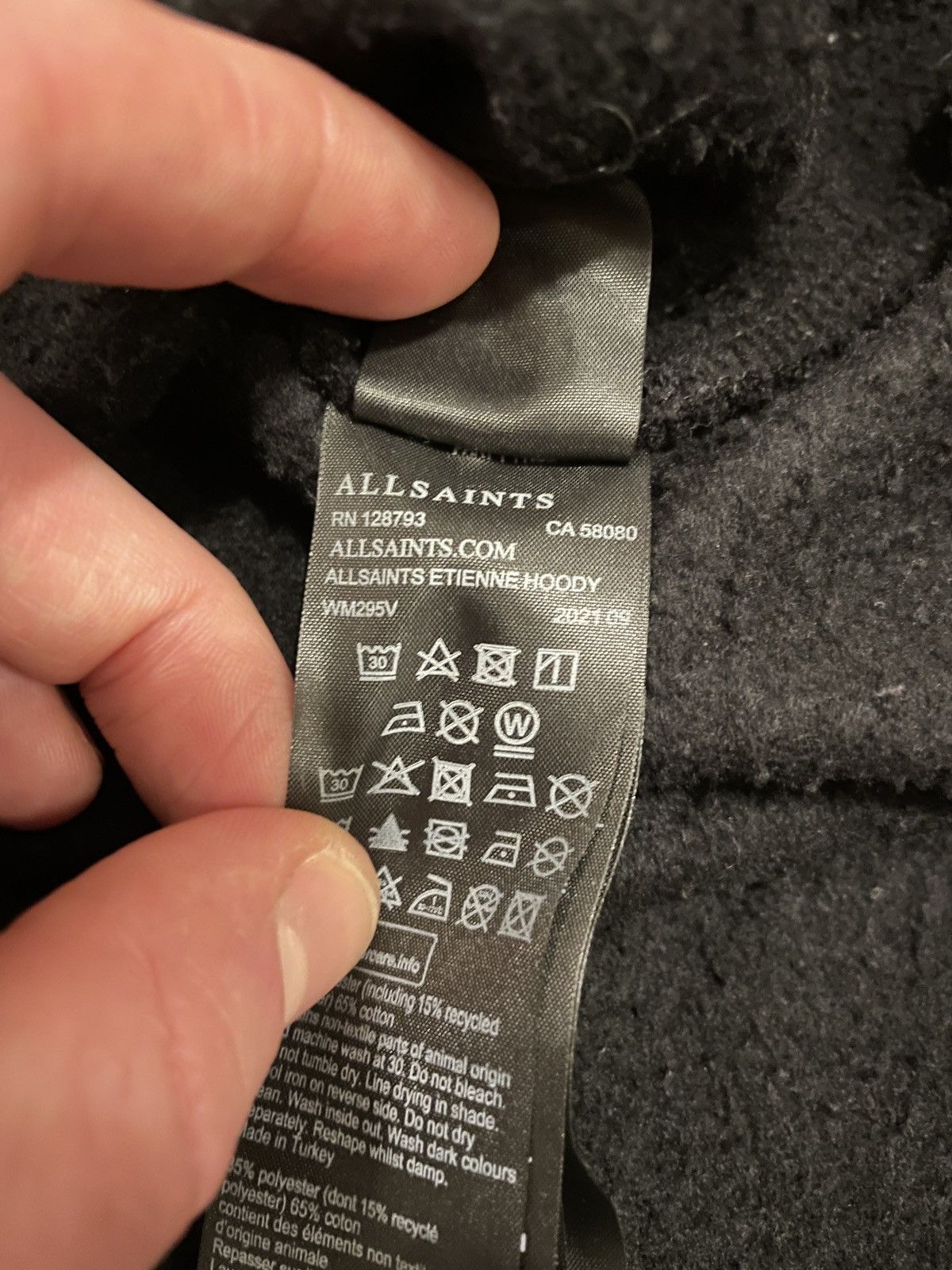 Allsaints Allsaints oversized etienne hoody Size S / US 4 / IT 40 - 6 Thumbnail