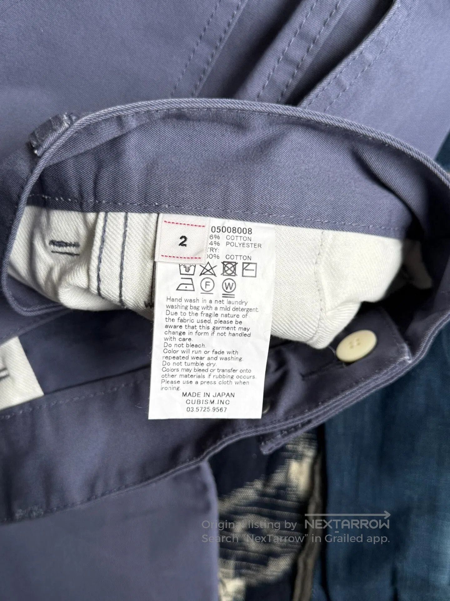 Visvim VISVIM 18SS Chino Cargo Pants. Size US 26 / EU 42 - 9 Thumbnail
