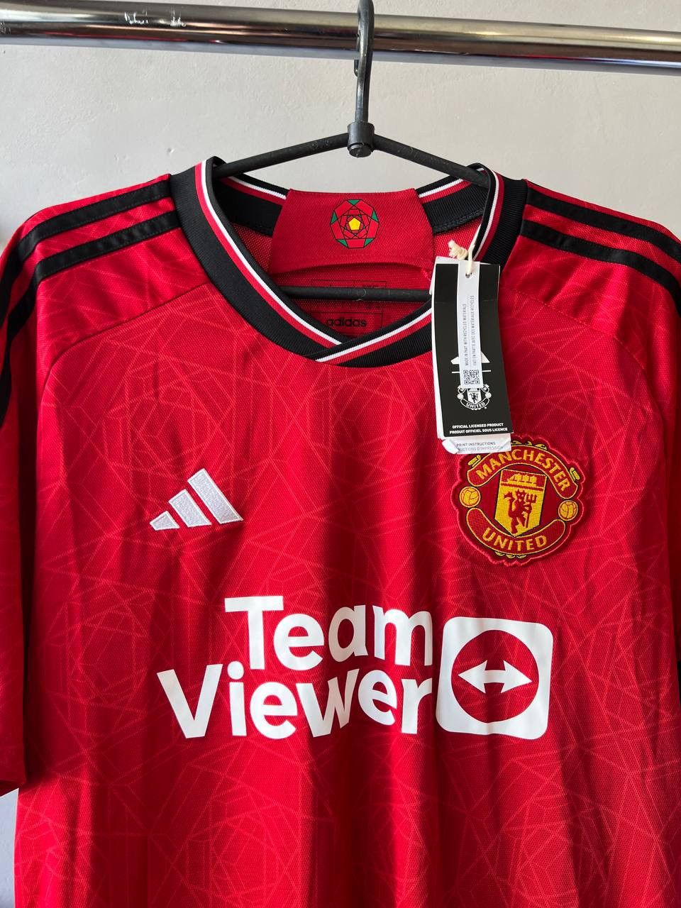 Adidas NEW! MANCHESTER UNITED 2024 #10 RASHFORD SOCCER JERSEY SHIRT Size US L / EU 52-54 / 3 - 5 Thumbnail