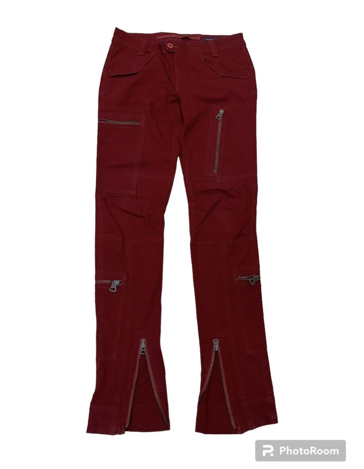 Polo Ralph Lauren 💥Ralph Lauren Seditionaries Zip Pant Size 30" / US 8 / IT 44 - 1 Thumbnail