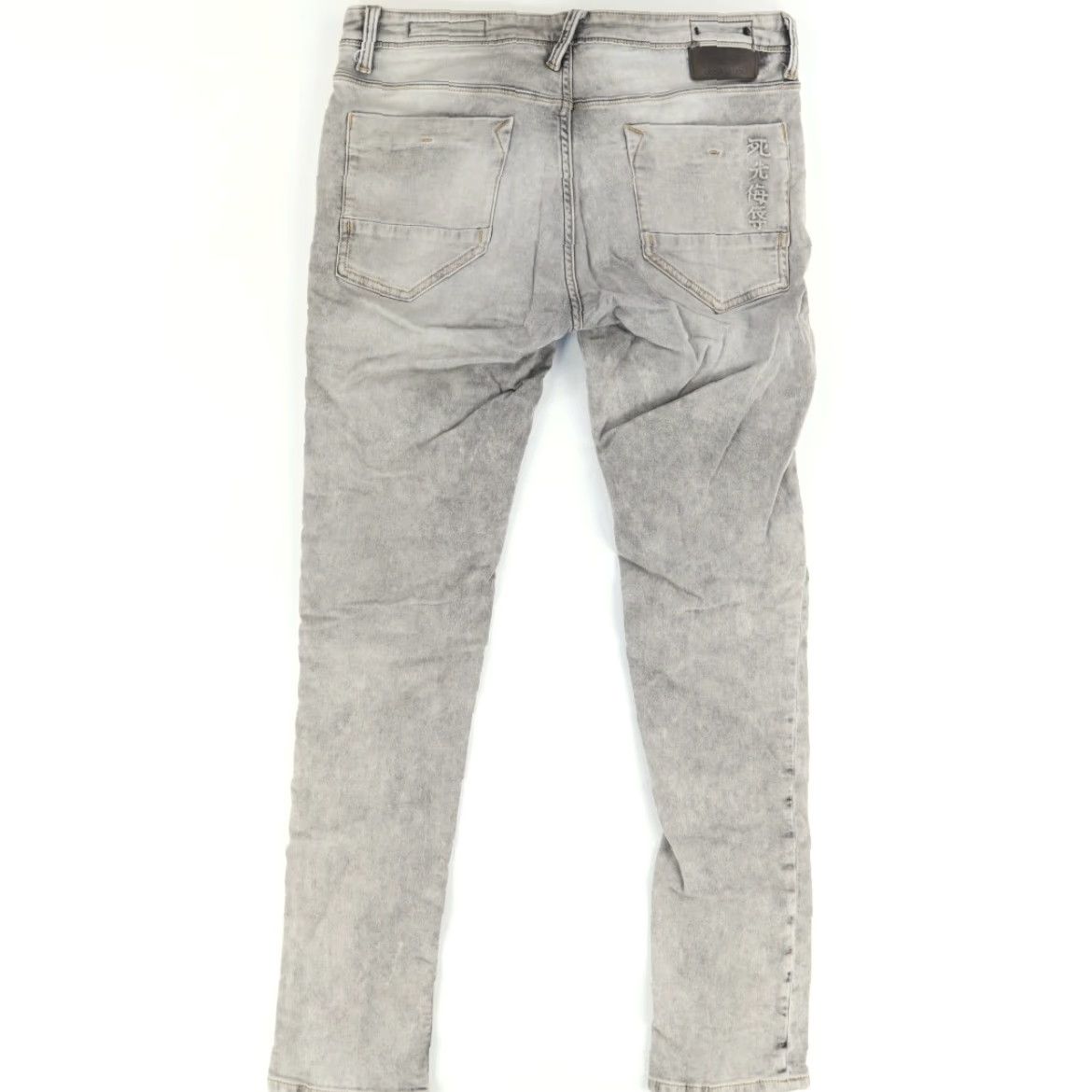 Ed Hardy Ed Hardy Stretch Skuller Skinny Cotton Denim Jeans Pants Gray Men's 32 Size US 32 / EU 48 - 4 Thumbnail