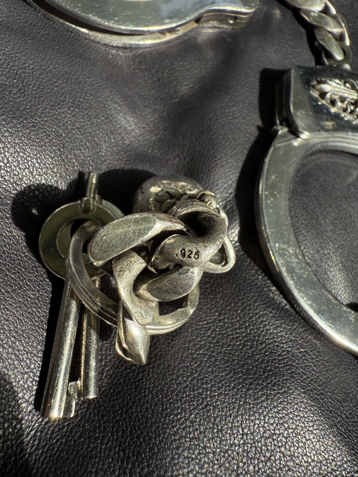 Chrome Hearts Chrome Hearts Hadcuffs + Foti Keychain Full Set RARE Size ONE SIZE - 10 Thumbnail