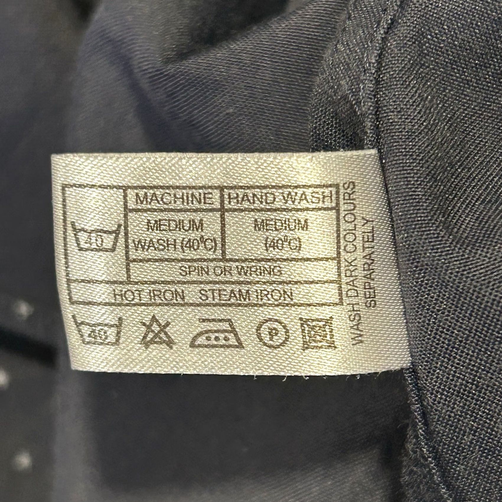 Vintage Rye 51 Button-Up Shirt Long Sleeve Men’s Large Blue Cotton Solid Knit Pattern Casual Formal Workwear Regular Vintage: No Size US L / EU 52-54 / 3 - 7 Thumbnail