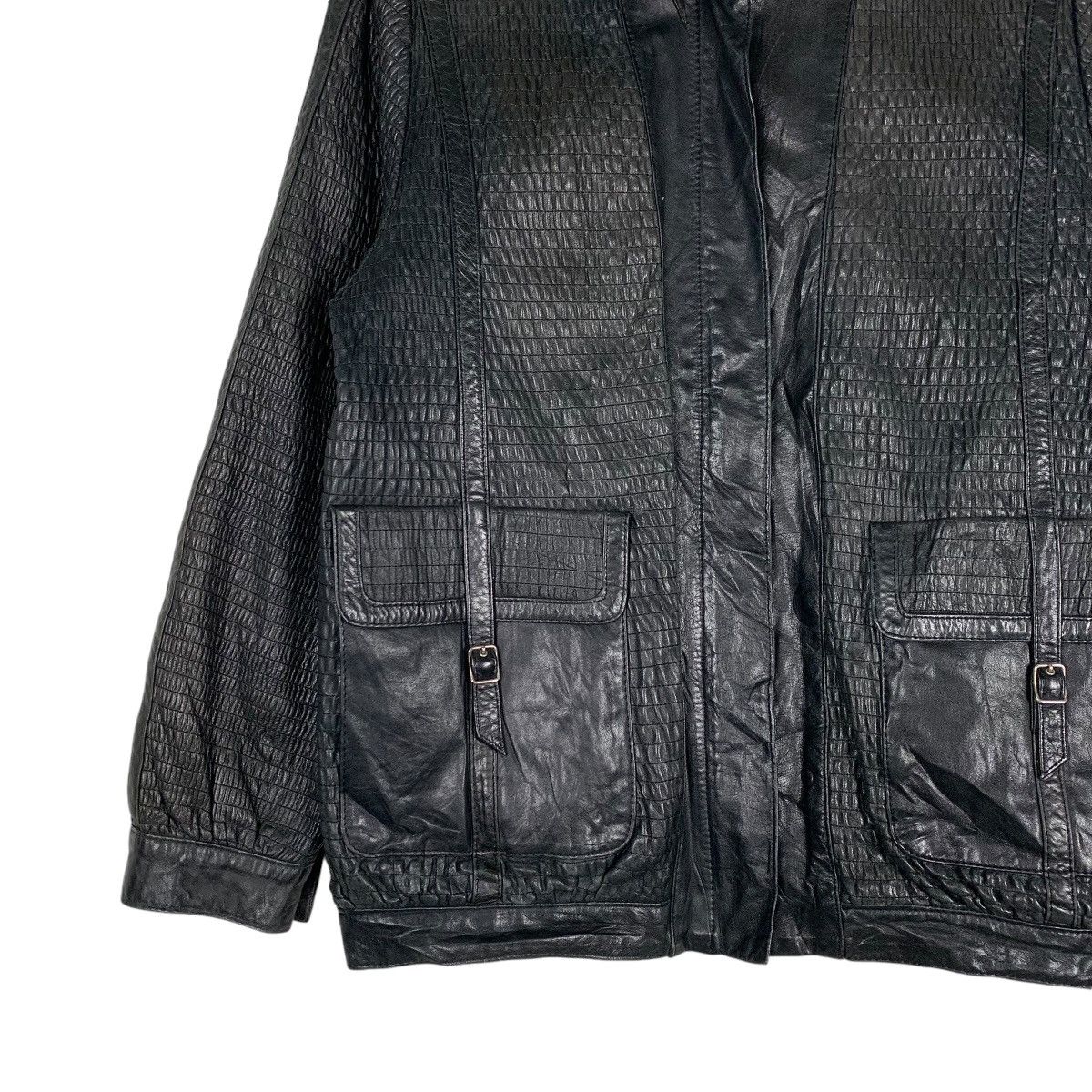 Japanese Brand Hants Parachute Leather Jacket