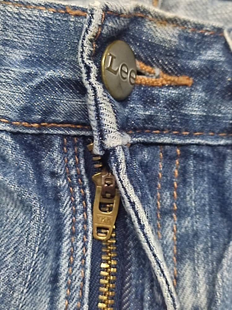 Lee × Vintage VINTAGE LEE DISTRESSED BLUE FADED JEANS Size US 31 - 6 Thumbnail