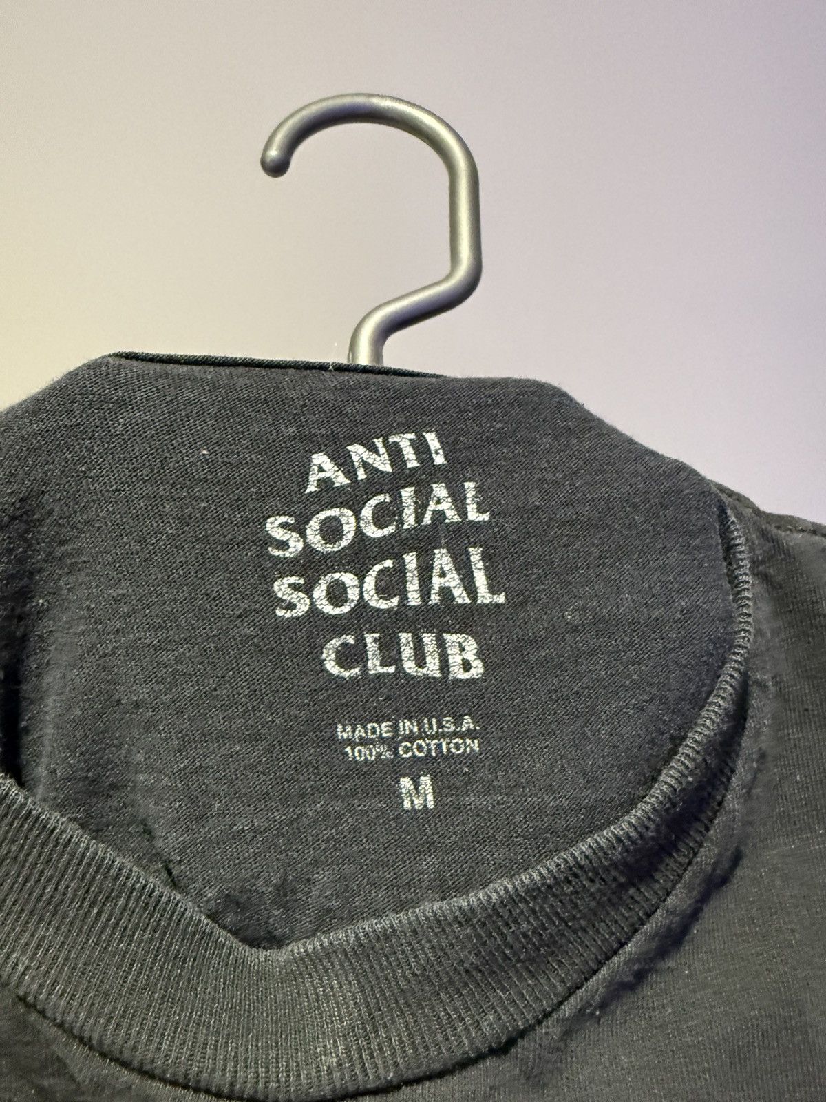 Anti Social Social Club Anti Social Social Club Never Again Tee Size US M / EU 48-50 / 2 - 3 Thumbnail