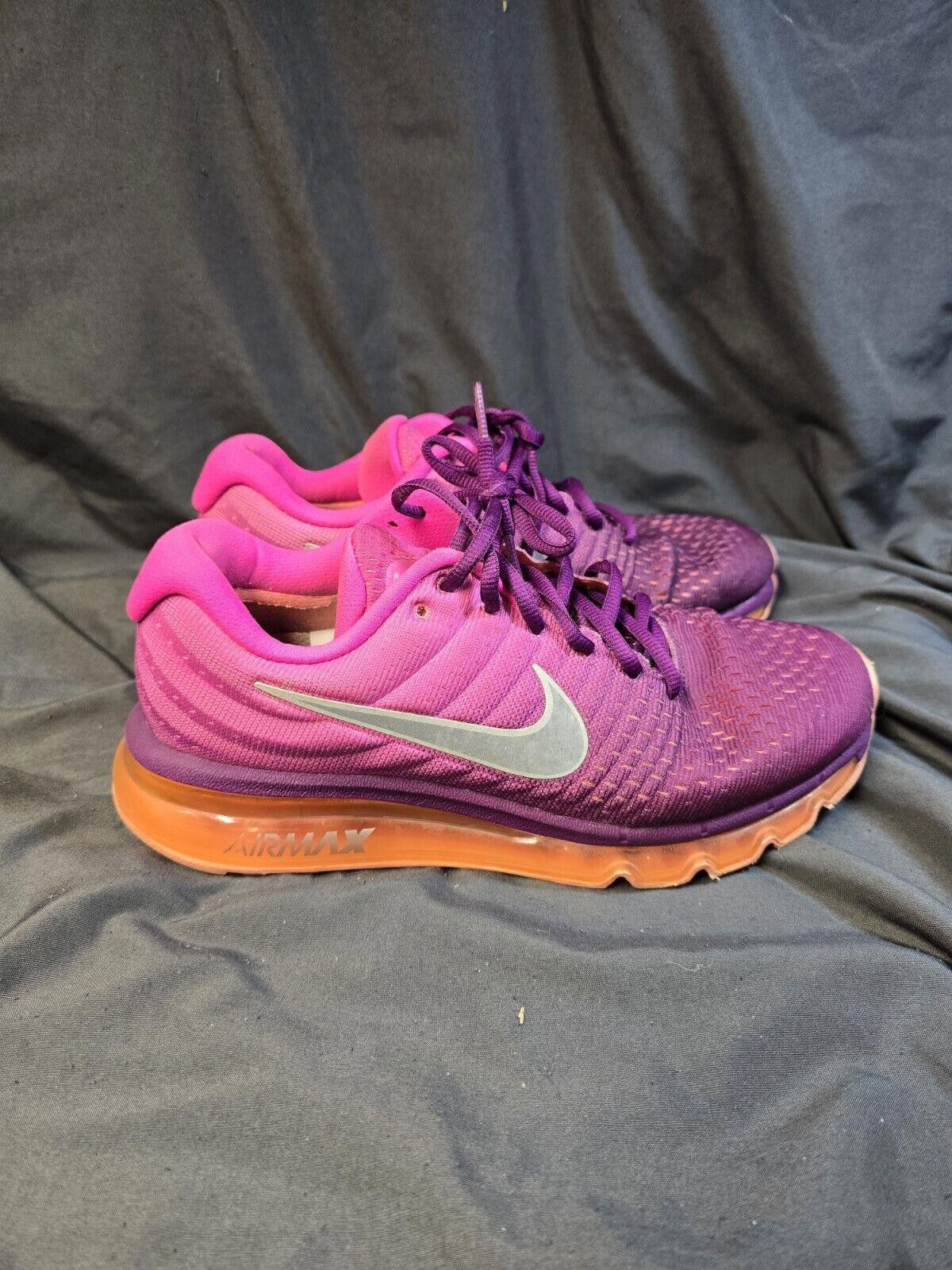 Nike Nike Air Max 2017 Women Size 8 849560-502 Pink Purple Orange Size US 8 / IT 38 - 1 Thumbnail