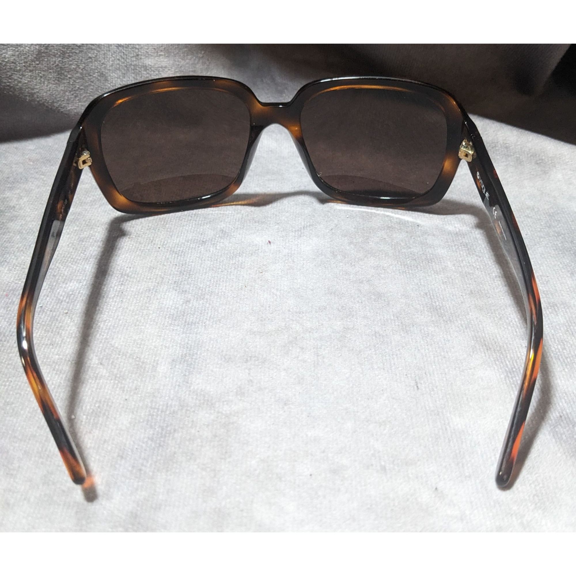 Vogue Vogue Rhinestone Glam Tortoise Sunglasses Size ONE SIZE - 2 Thumbnail