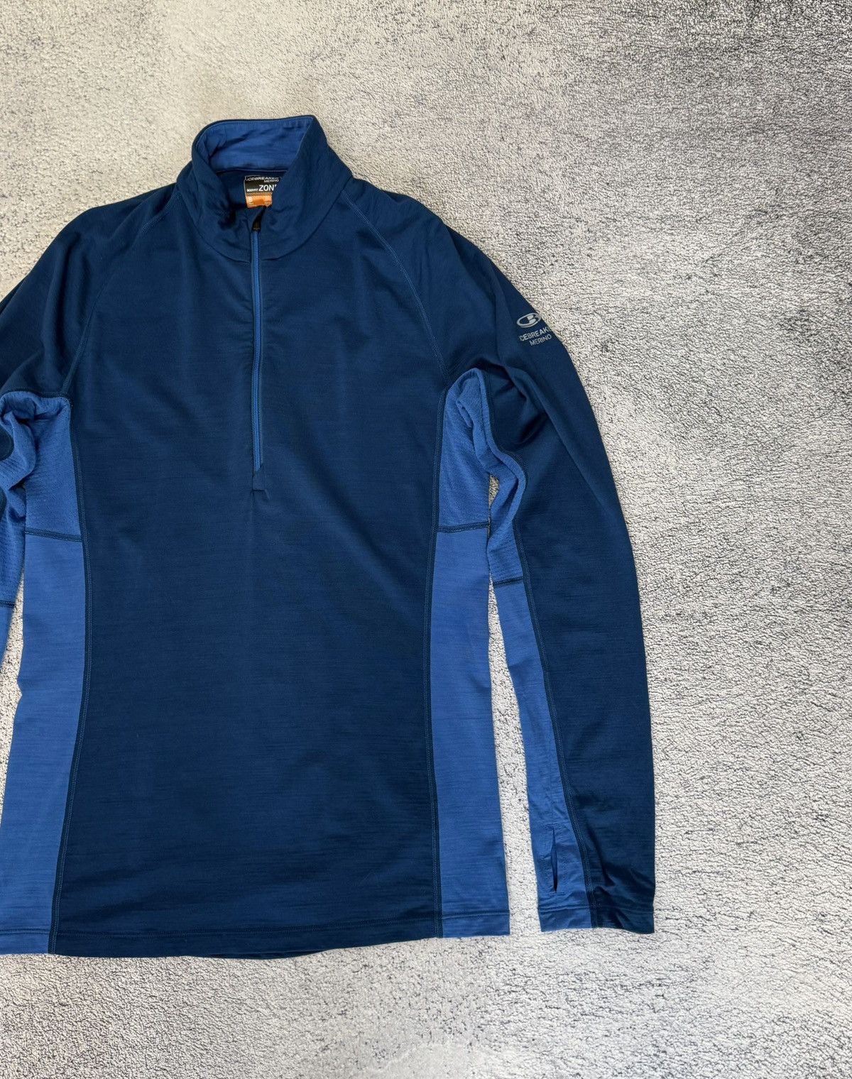 Icebreaker Icebreaker Merino Bodyfit Zone 1/4 Zip Base Layer MenS Wool Size US S / EU 44-46 / 1 - 6 Thumbnail