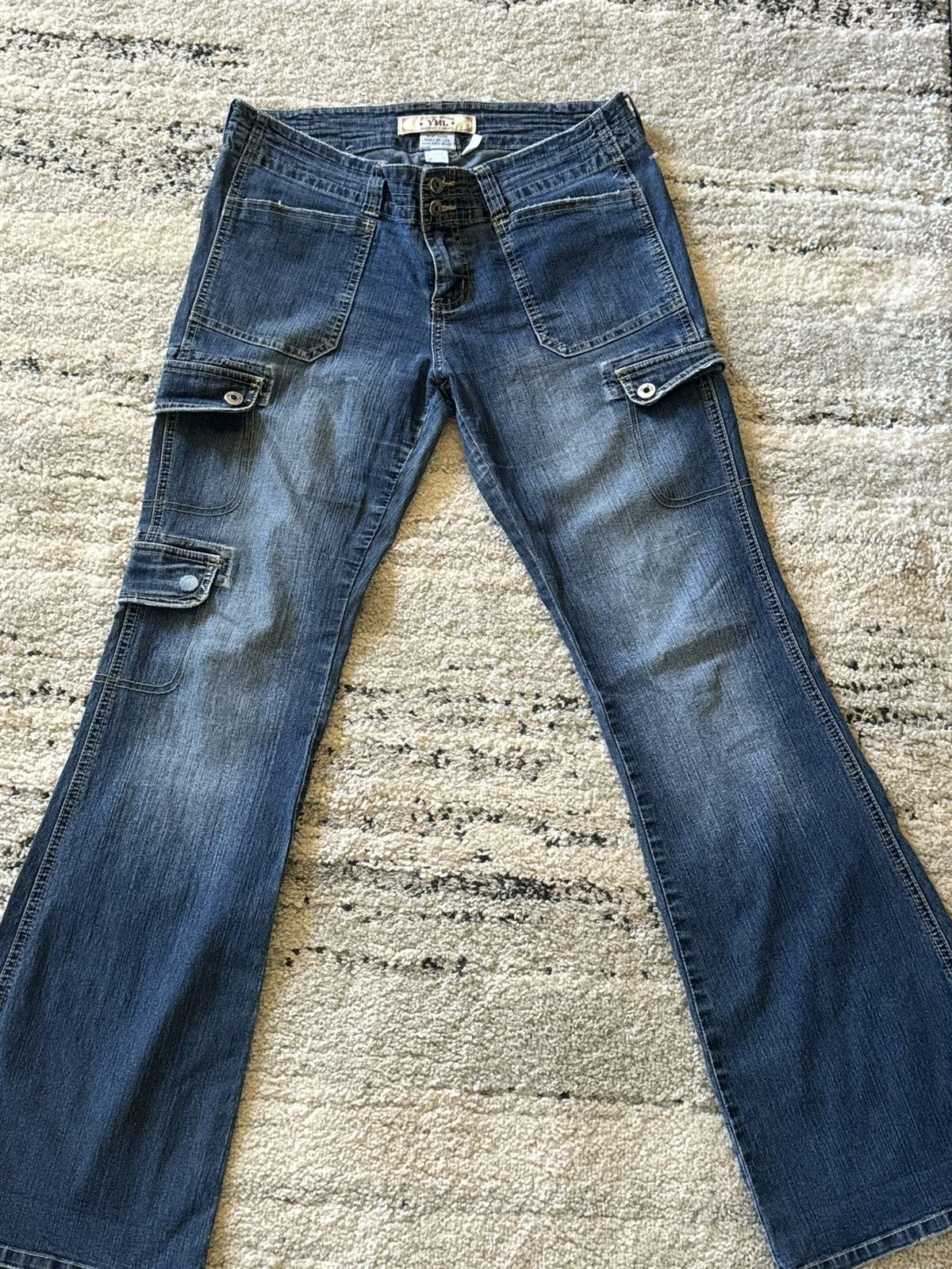 Vintage vintage flared jeans Size 30" / US 8 / IT 44 - 1 Thumbnail