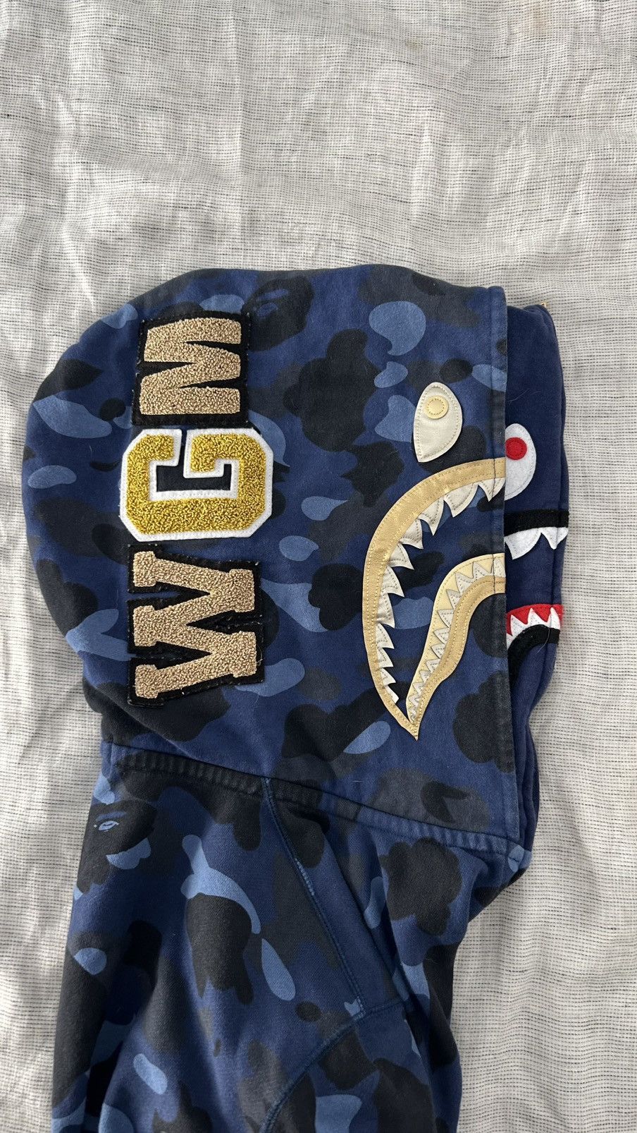 Bape BAPE Shark Hoodie og XL- como novo Size US XL / EU 56 / 4 - 4 Thumbnail