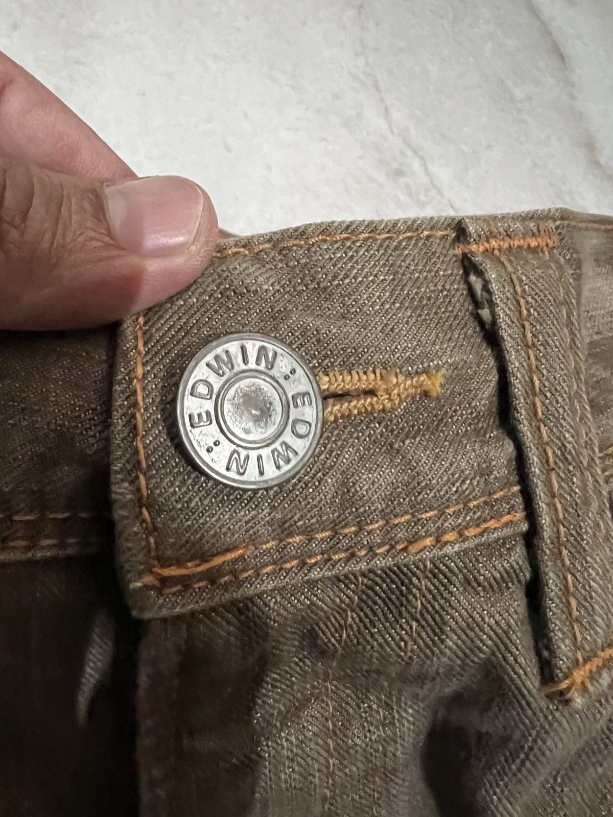 Edwin FLARE 90s EDWIN EXCLUSIVE VINTAGE XV CLAW JEAN Size US 33 - 16 Thumbnail
