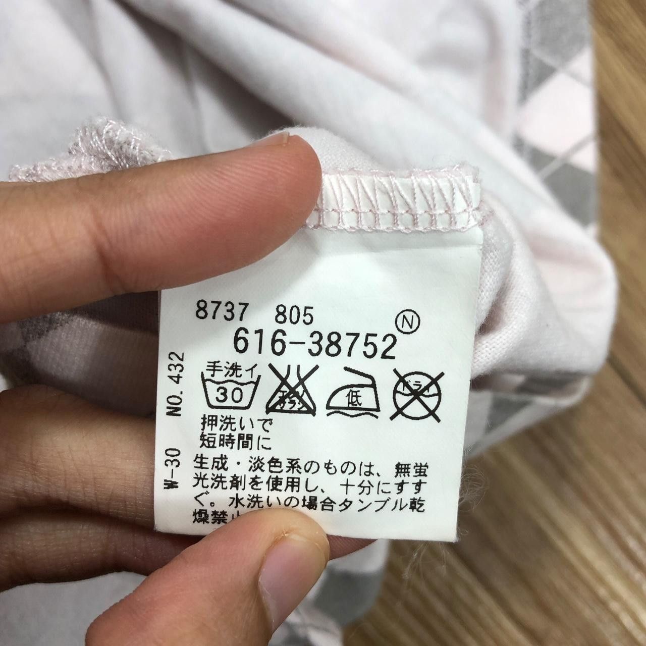 Takeo Kikuchi Vintage TAKEO KIKUCHI JAPAN Argyle Polo Tee Shirt Top Office Size S / US 4 / IT 40 - 7 Thumbnail