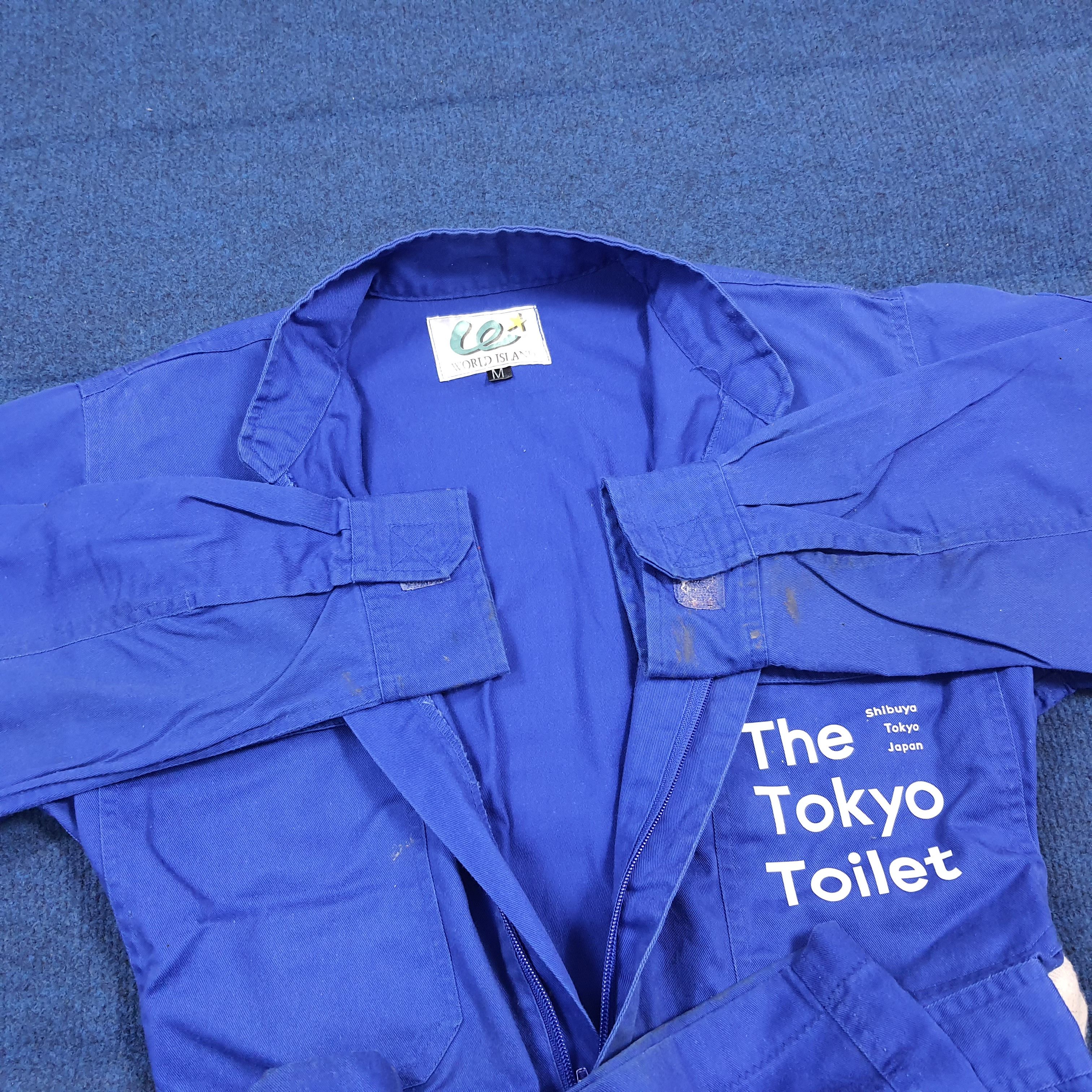 Japanese Brand Vintage The Tokyo Toilet Custom Logo Coverall C295N15 Size US M / EU 48-50 / 2 - 6 Thumbnail