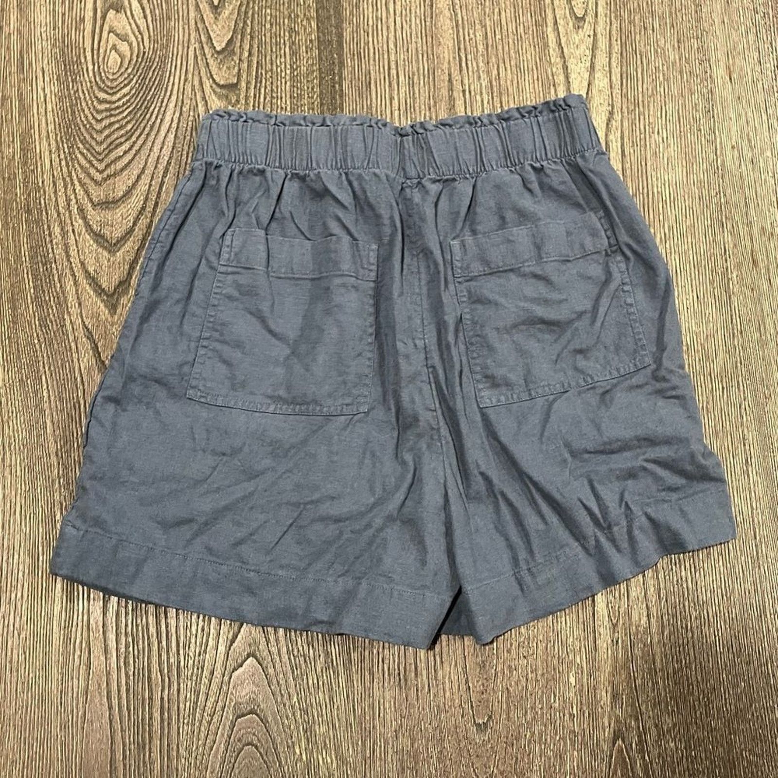Loft Loft Outlet Utility Shorts High Rise Elastic Waist Linen S Size 26" / US 2 / IT 38 - 6 Thumbnail
