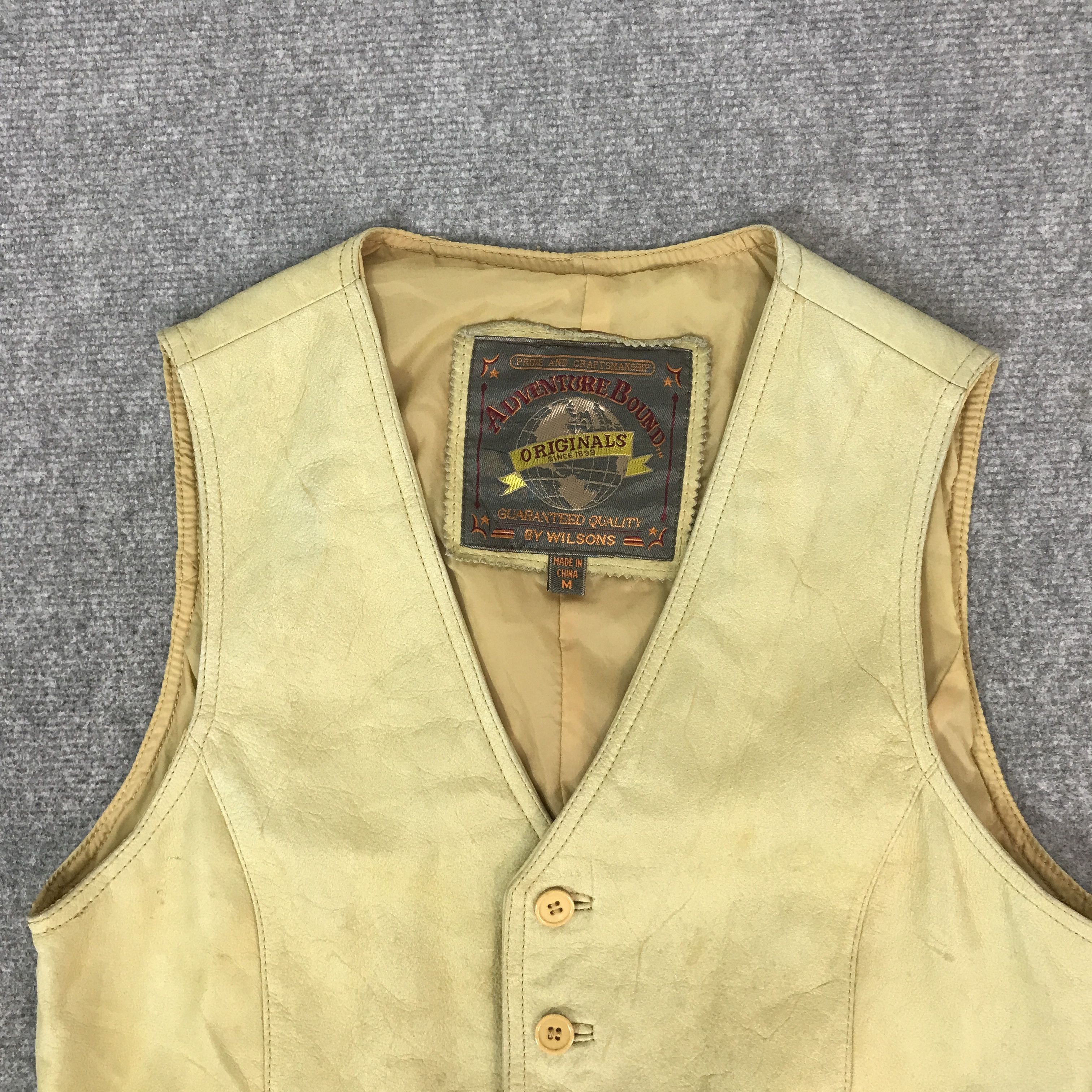 Adventure Bound WILSONS LEATHER ADVENTURE BOUND VEST K62B21 Size US M / EU 48-50 / 2 - 2 Thumbnail
