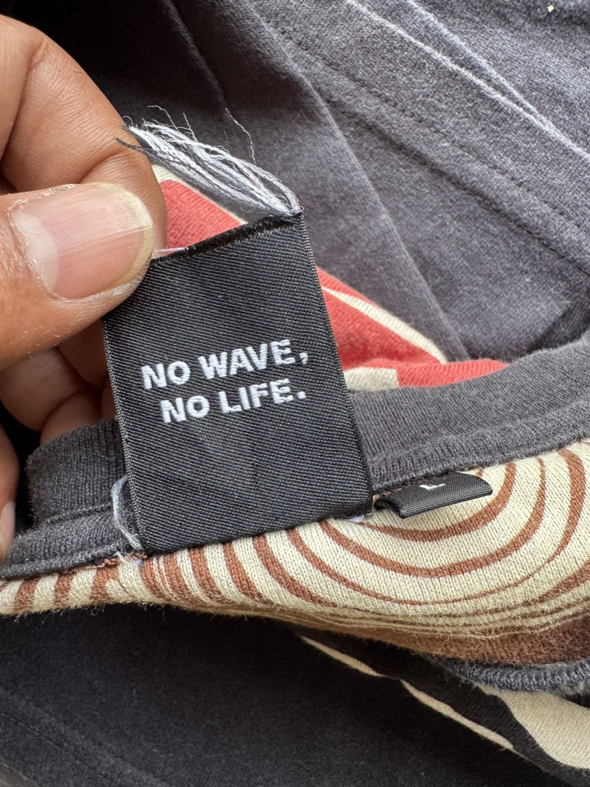 Japanese Brand Japan No Wave No Life Size US L / EU 52-54 / 3 - 10 Thumbnail