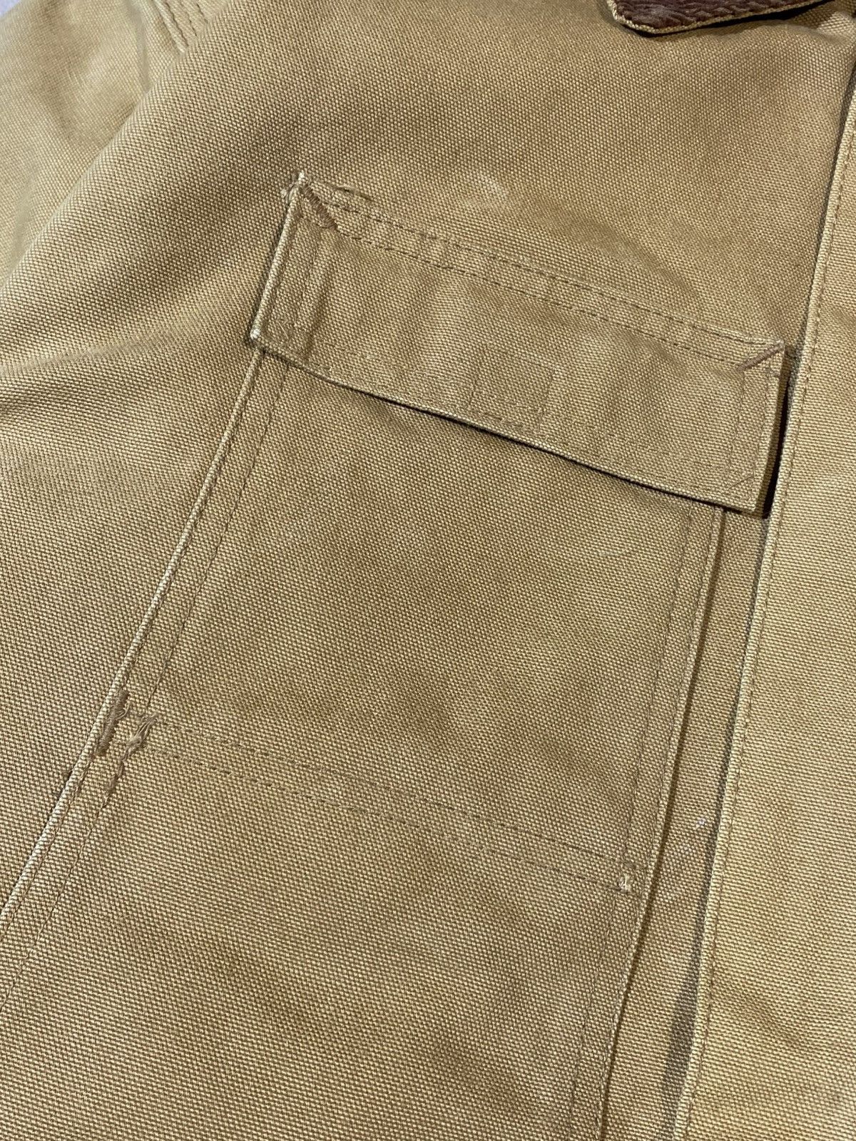 Carhartt 🔥 CARHARTT CANVAS WORK JACKET Y2K DETROIT VIBES USA MADE Size US M / EU 48-50 / 2 - 10 Thumbnail