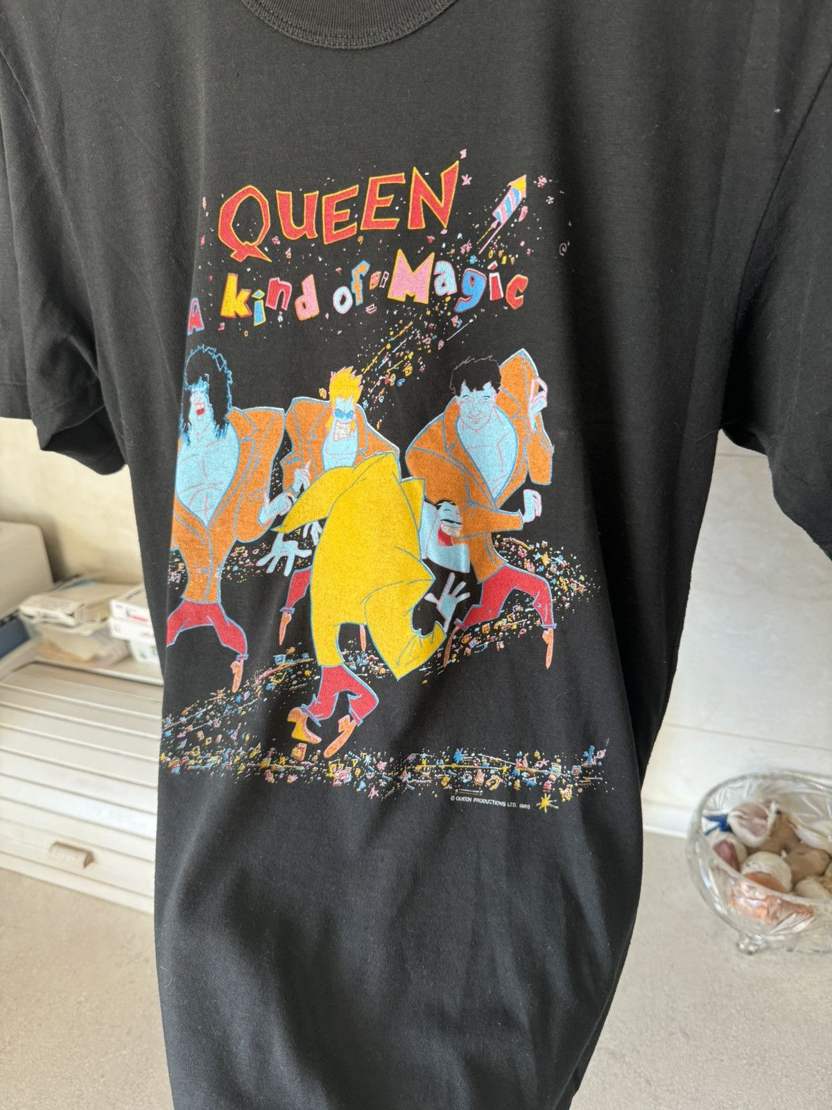 Band Tees × Vintage Vintage 1986’ Queen shirt Size US M / EU 48-50 / 2 - 3 Thumbnail