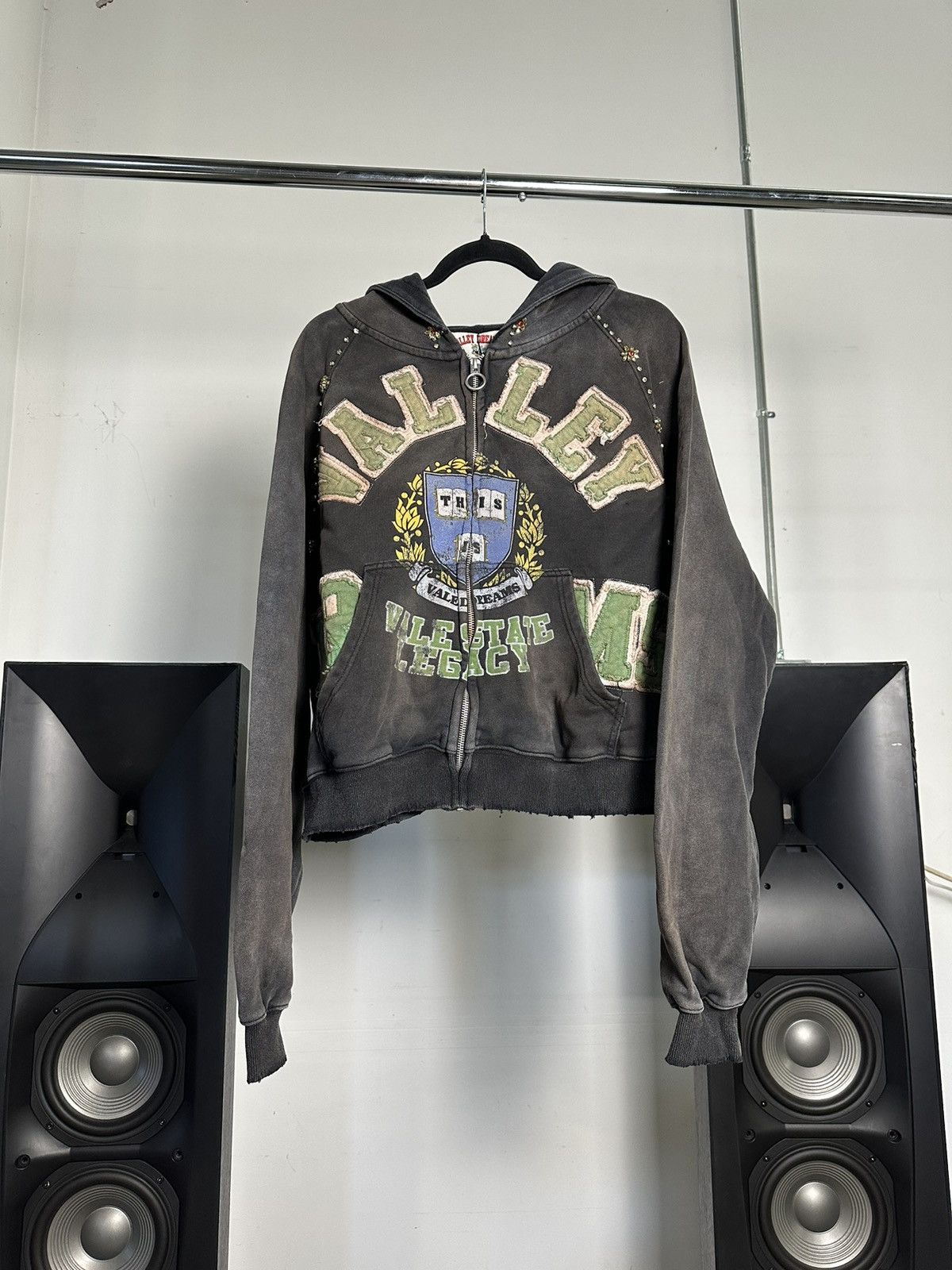 Vale VALE Lives Forever “Gem” Zip Up Hoodie Size US M / EU 48-50 / 2 - 1 Thumbnail