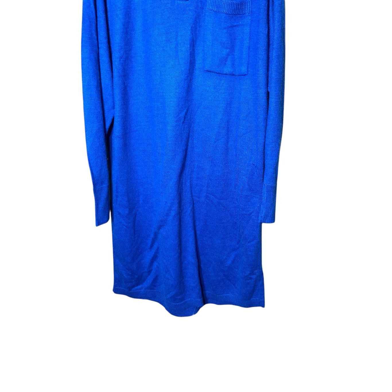 Other Vintage Avon Fashions Blue Long Sleeve Midi Sweater Dress L Size L / US 10 / IT 46 - 3 Thumbnail