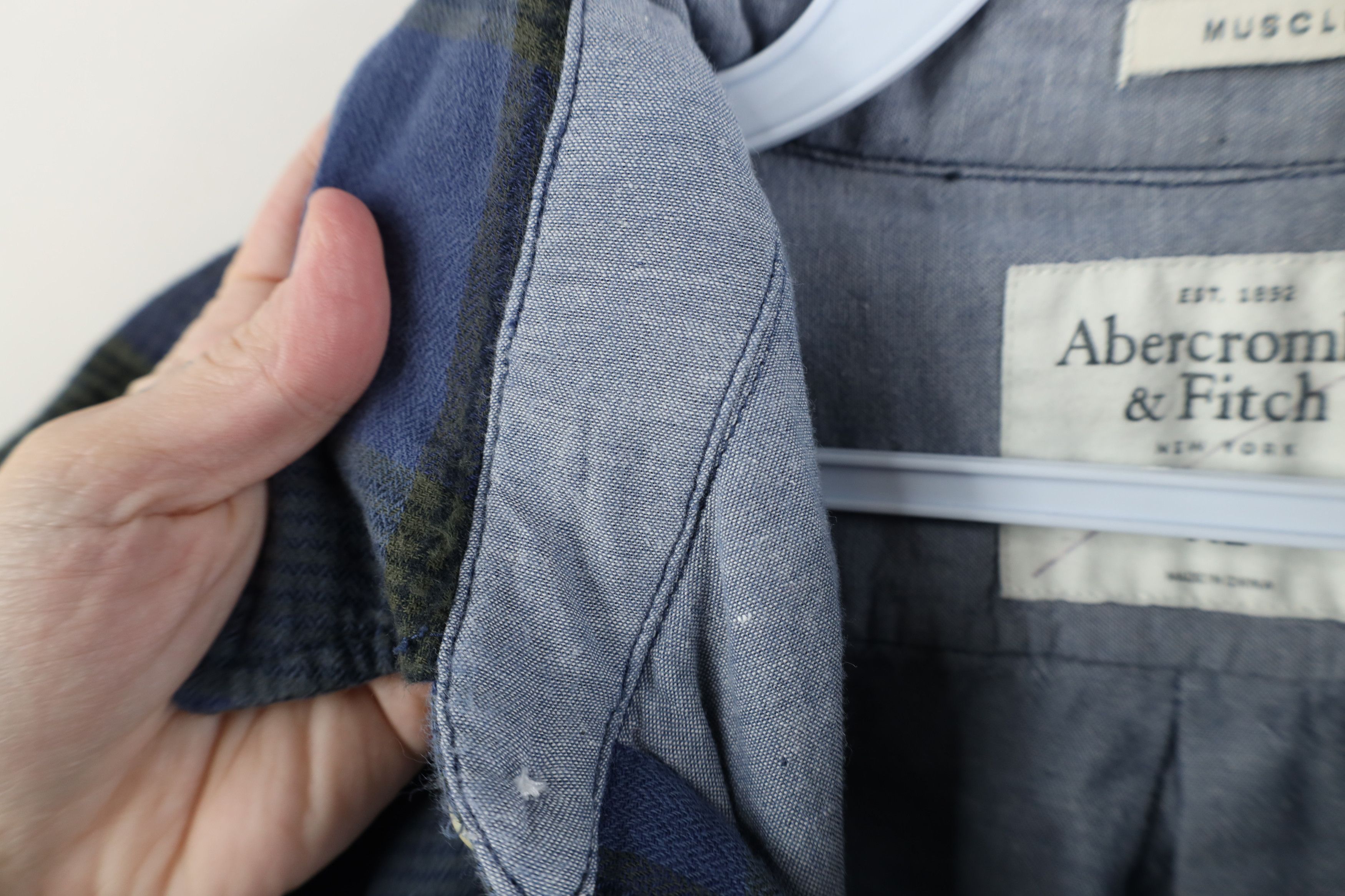 Abercrombie & Fitch Vintage Y2K Abercrombie & Fitch Flannel Button Shirt Plaid Size US XL / EU 56 / 4 - 9 Thumbnail