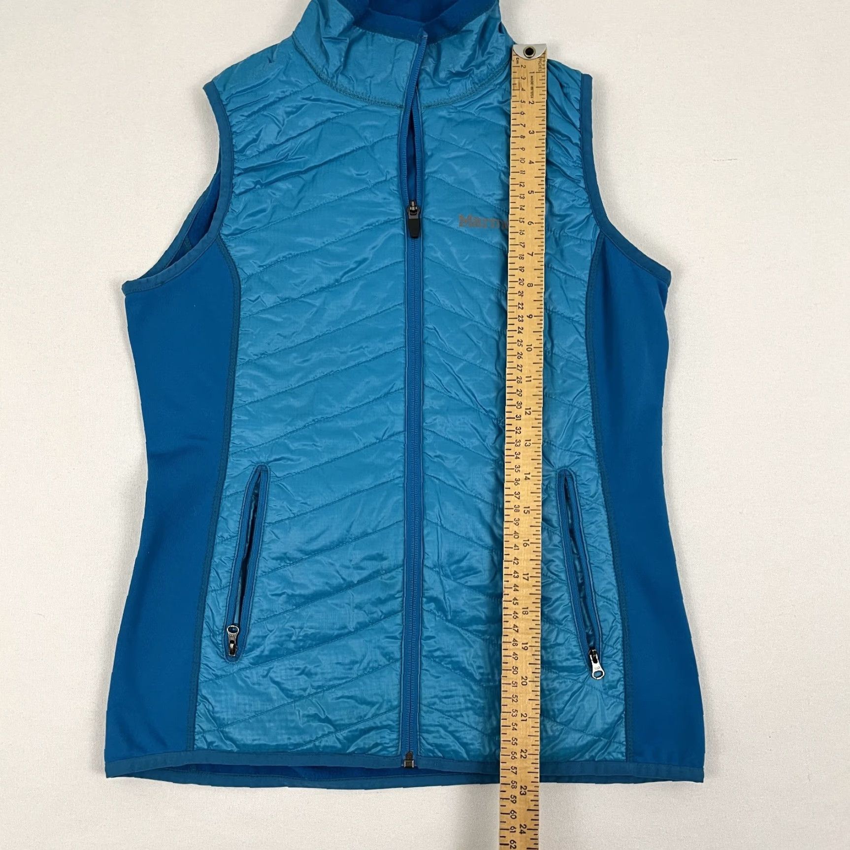 Marmot Marmot Vest Womens Small Blue Hybrid Insulated Primaloft Puffer Hiking Size S / US 4 / IT 40 - 4 Thumbnail