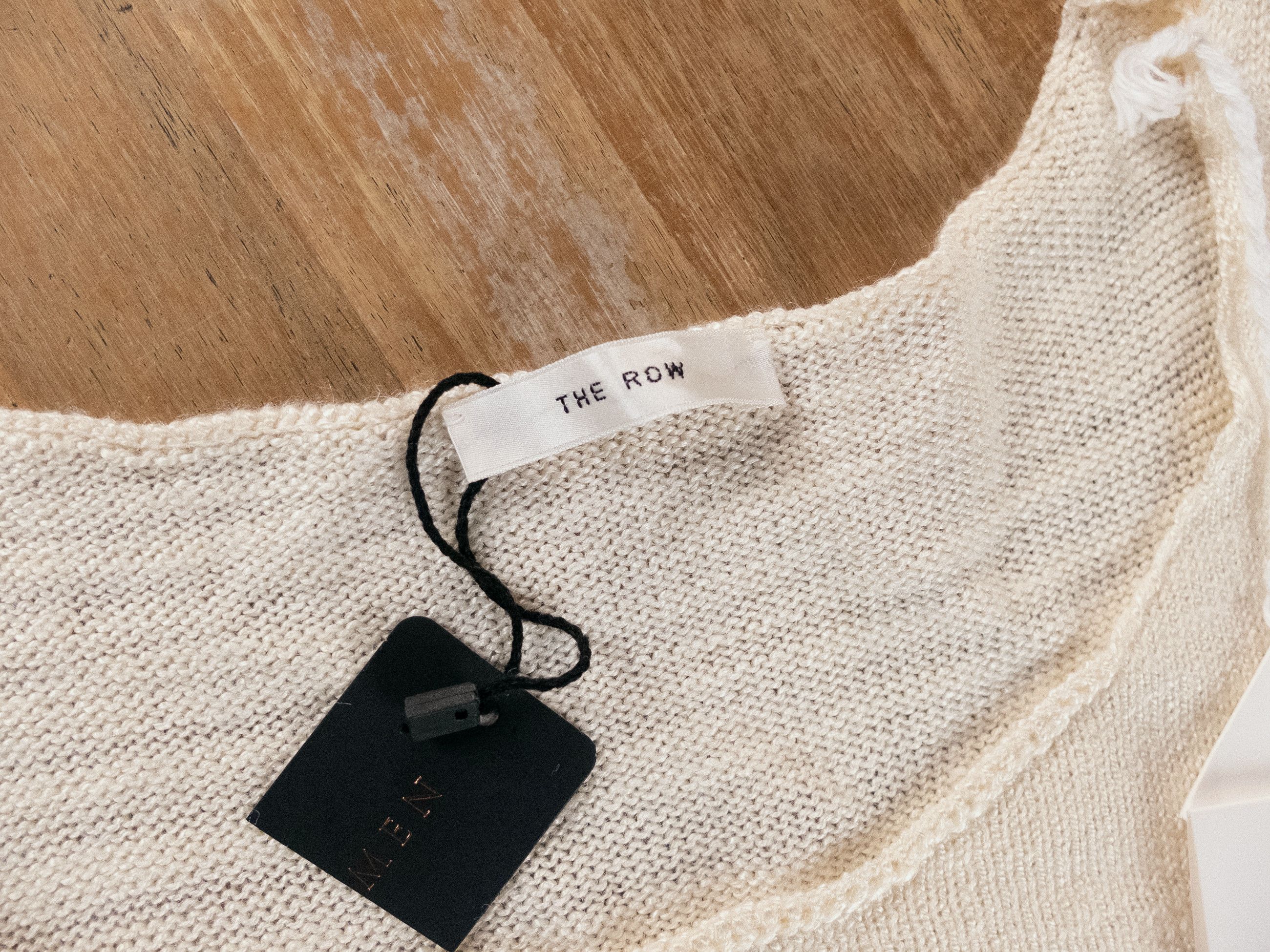 The Row THE ROW Juyah ecru white silk open knit tank top Medium q Size M / US 6-8 / IT 42-44 - 6 Thumbnail